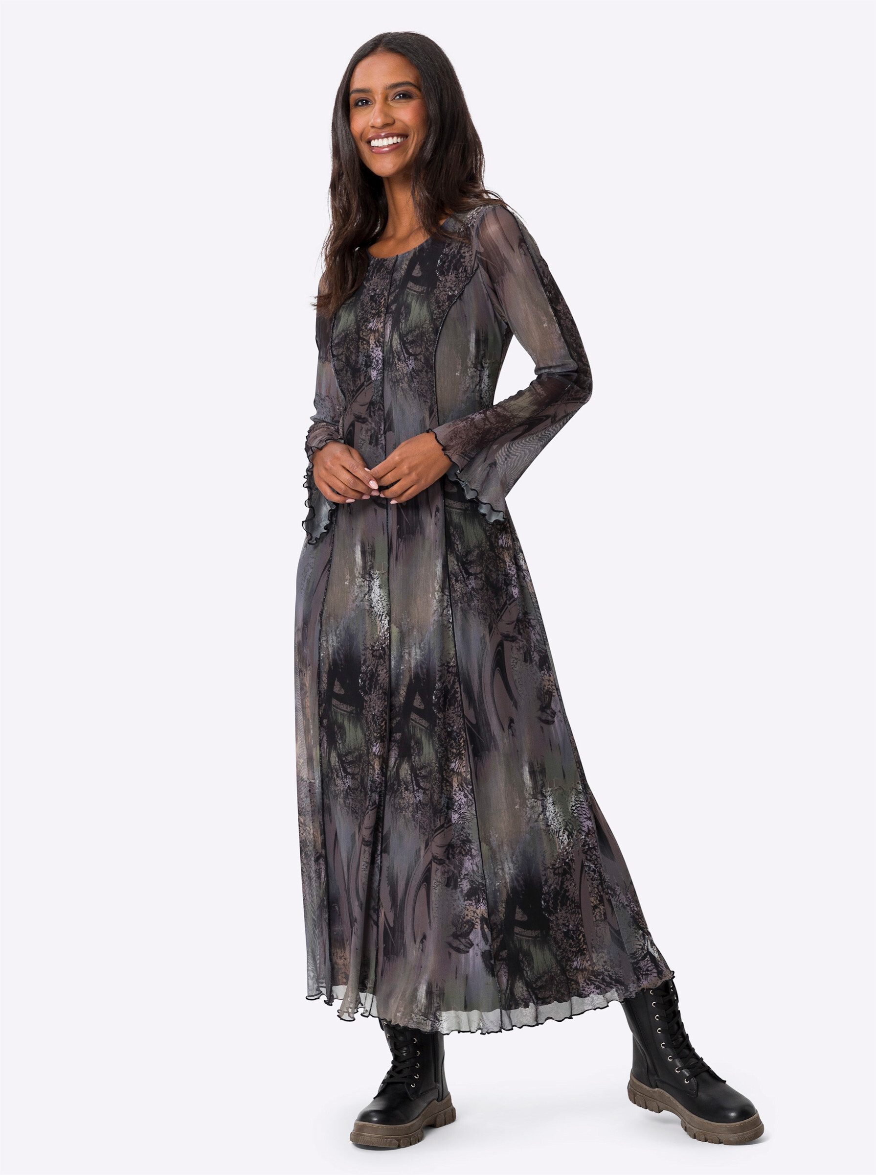 heine Etuikleid Druckkleid günstig online kaufen