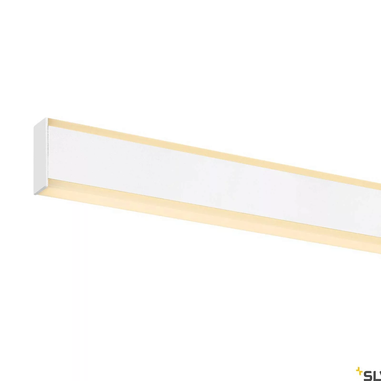 LED Pendelleuchte One in Weiß 2x 35W 3600lm 1400mm günstig online kaufen