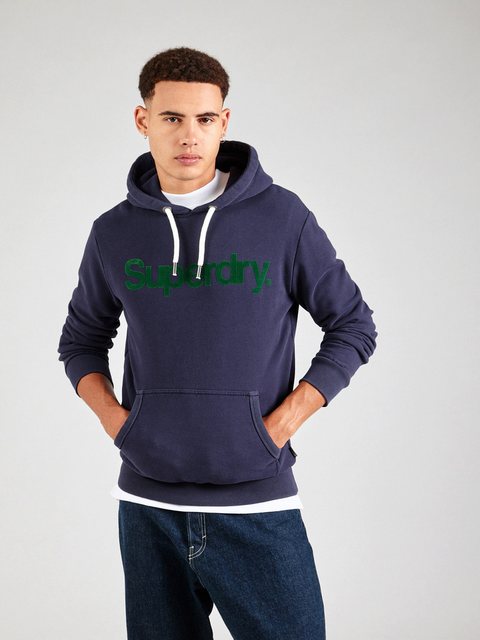 Superdry  Sweatshirt Lockerer Kapuzenpullover mit Core-Logo günstig online kaufen