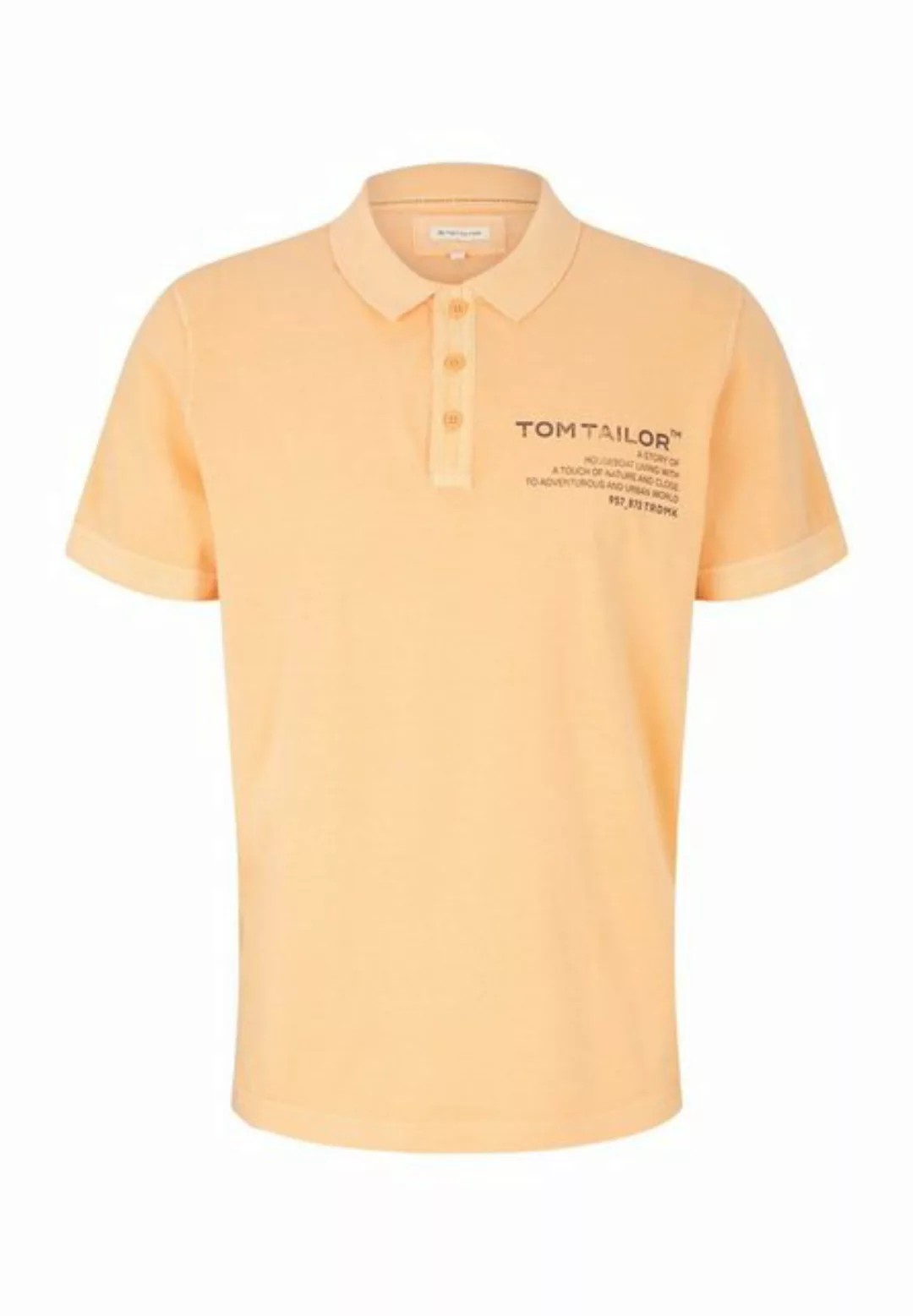 TOM TAILOR Poloshirt Poloshirt Kurzarmshirt mit Polokragen und (1-tlg) günstig online kaufen