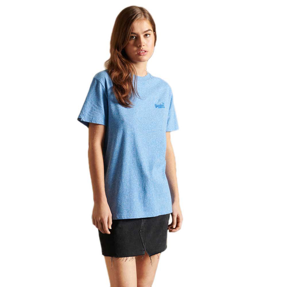 Superdry Loose Fit Vintage Logo Embroidered Kurzarm T-shirt M Fresh Blue Gr günstig online kaufen
