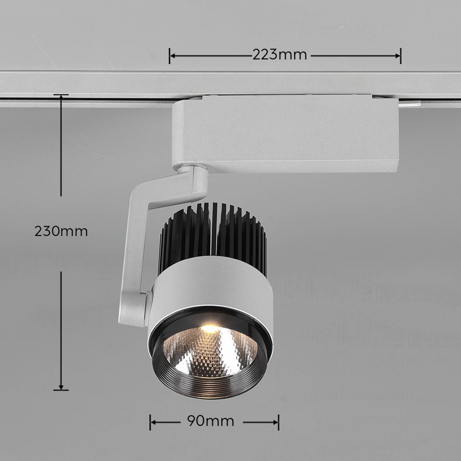 LED-Spot Radiator DUOline, CCT, titanfarbig günstig online kaufen