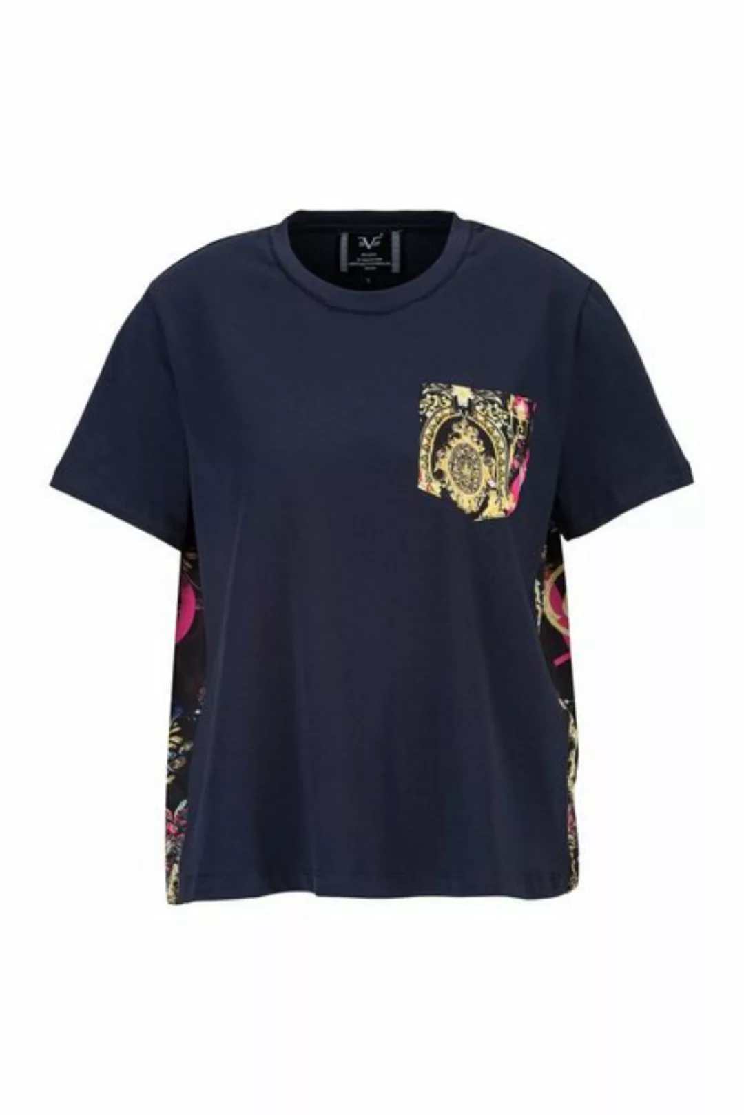 19V69 Italia by Versace Oversize-Shirt TABITHA "Damen T-Shirt mit Barockmus günstig online kaufen