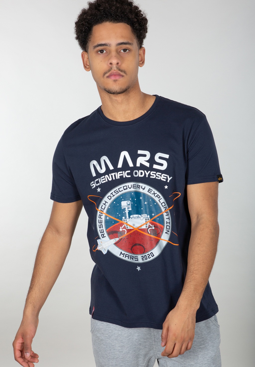 Alpha Industries T-Shirt "Alpha Industries Men - T-Shirts Mission To Mars T günstig online kaufen