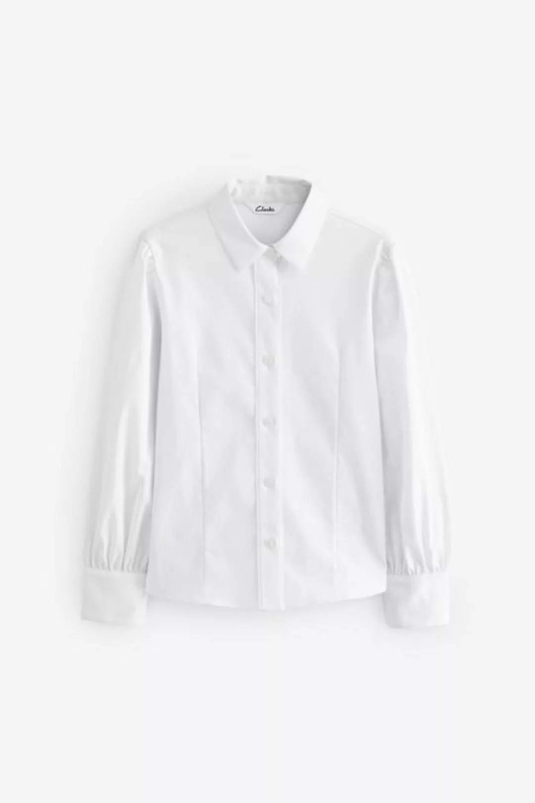 Clarks Langarmbluse Clarks Oberstufe Bluse mit Spitzenbesatz – Langarm (1-t günstig online kaufen