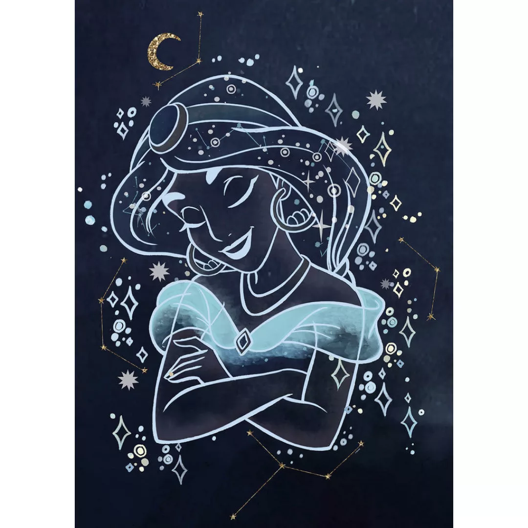 Komar Wandbild Jasmin Dreaming Disney B/L: ca. 50x70 cm günstig online kaufen