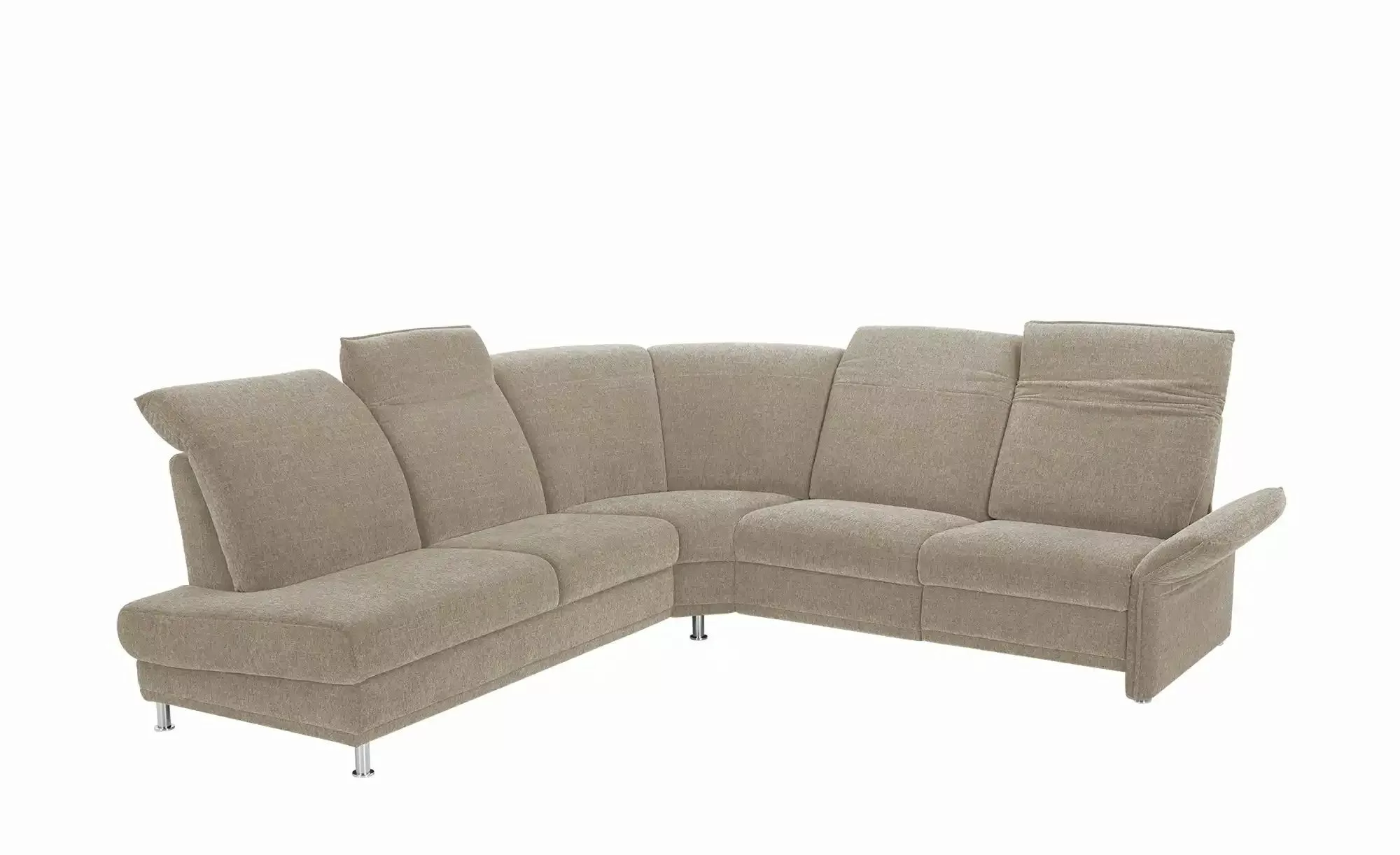 Polstermöbel Oelsa Ecksofa  Messina ¦ beige ¦ Maße (cm): B: 267 H: 92 T: 27 günstig online kaufen