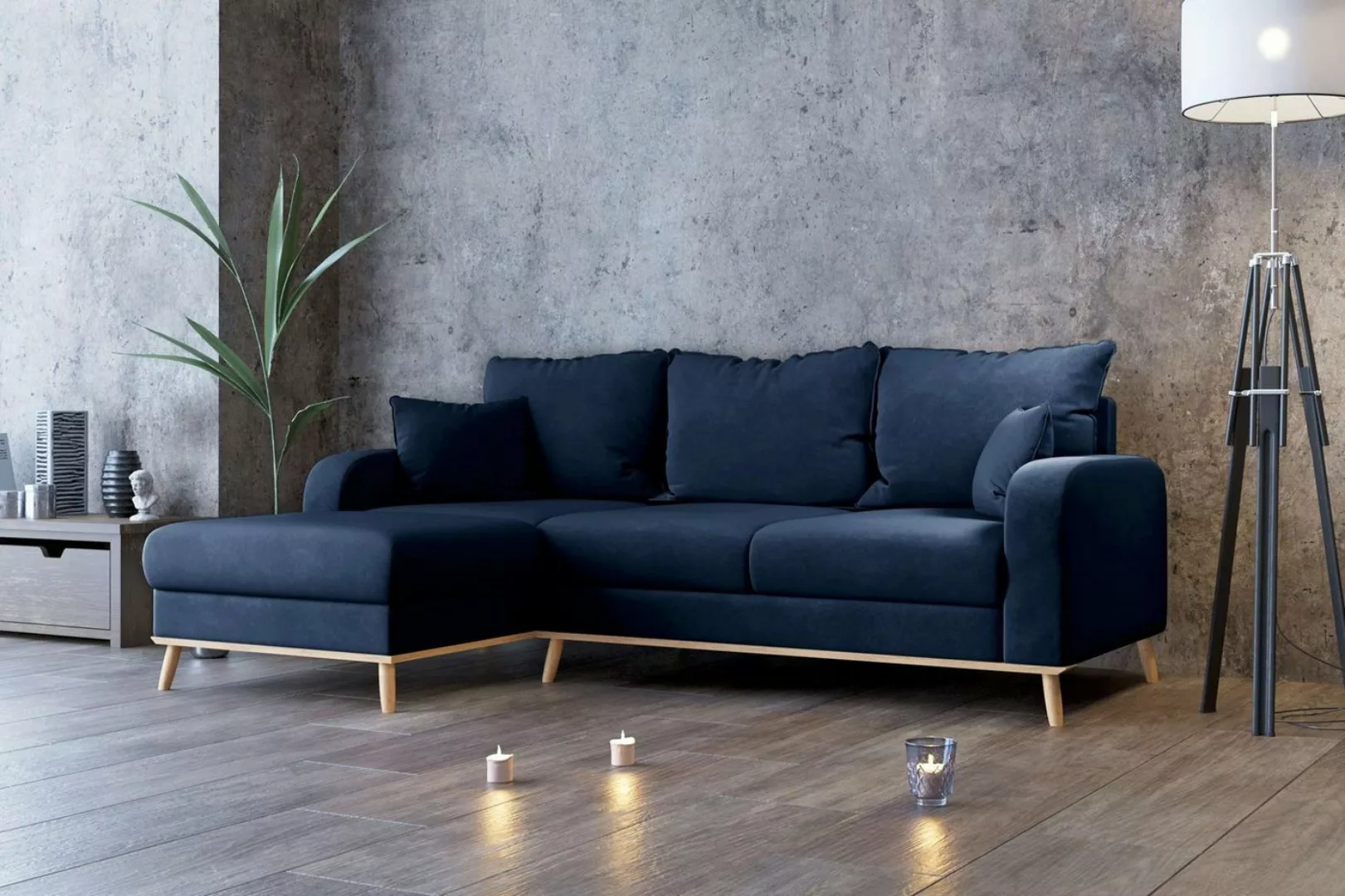 99rooms Ecksofa Ontario, L-Form, Eckcouch, Design günstig online kaufen