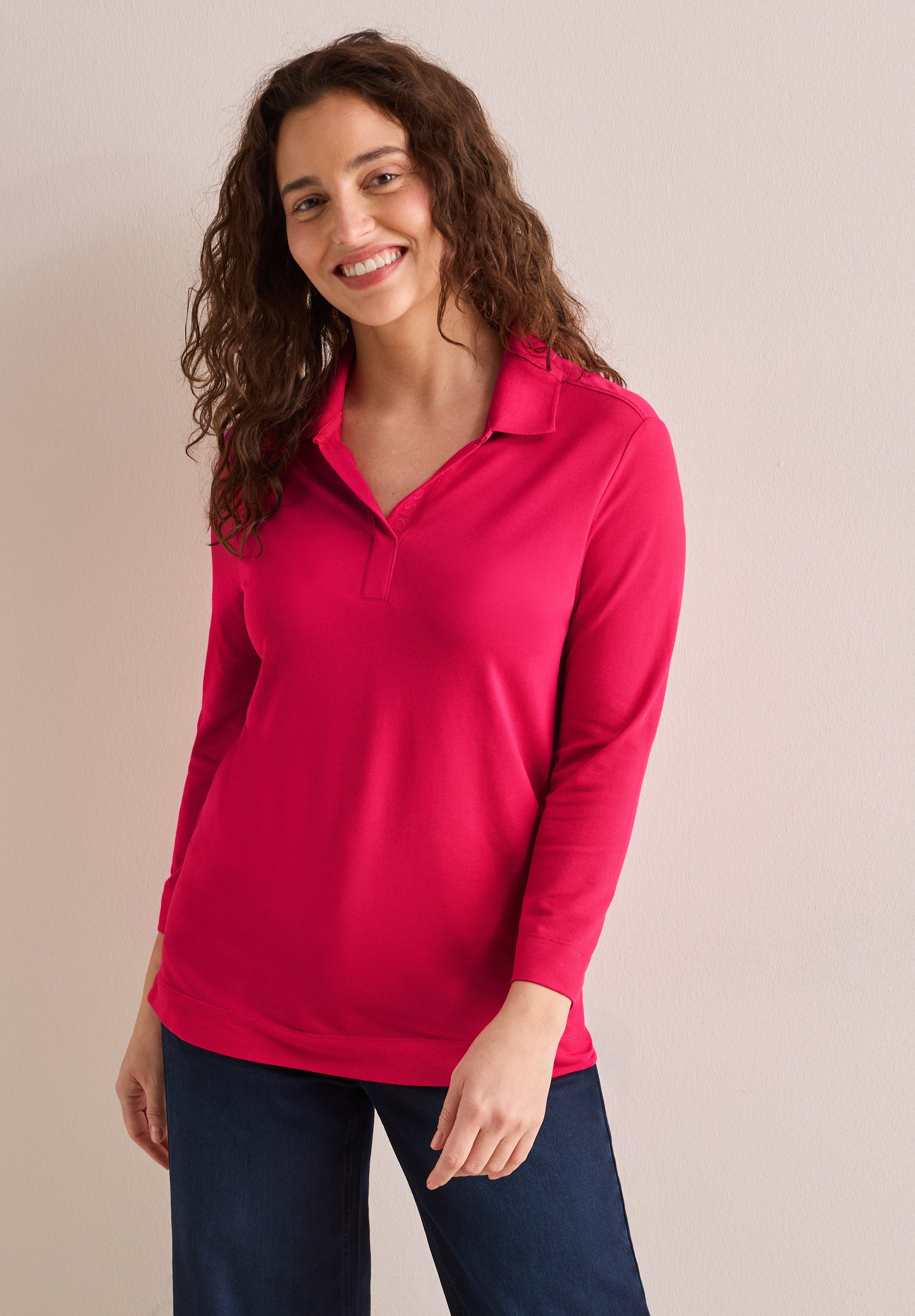 Cecil Poloshirt, mit 3/4 Ärmeln günstig online kaufen