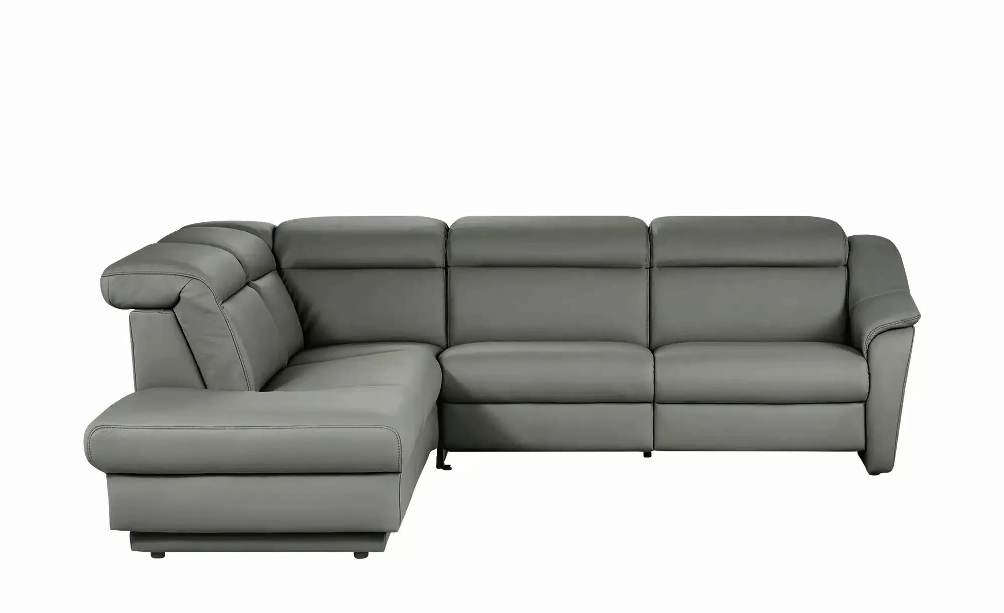 himolla Ecksofa Leder  9707 ¦ grau ¦ Maße (cm): B: 275 H: 84 T: 245.0 Polst günstig online kaufen