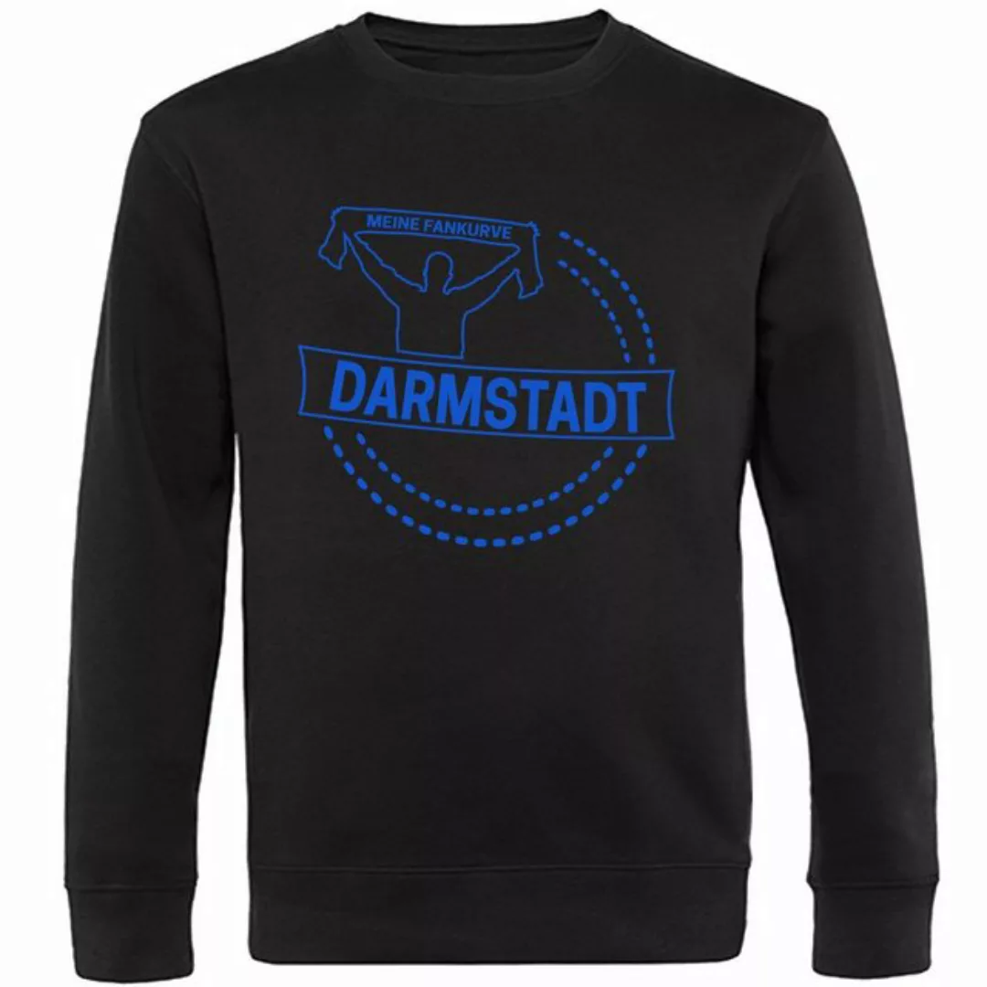 multifanshop Sweatshirt Darmstadt - Meine Fankurve - Pullover günstig online kaufen