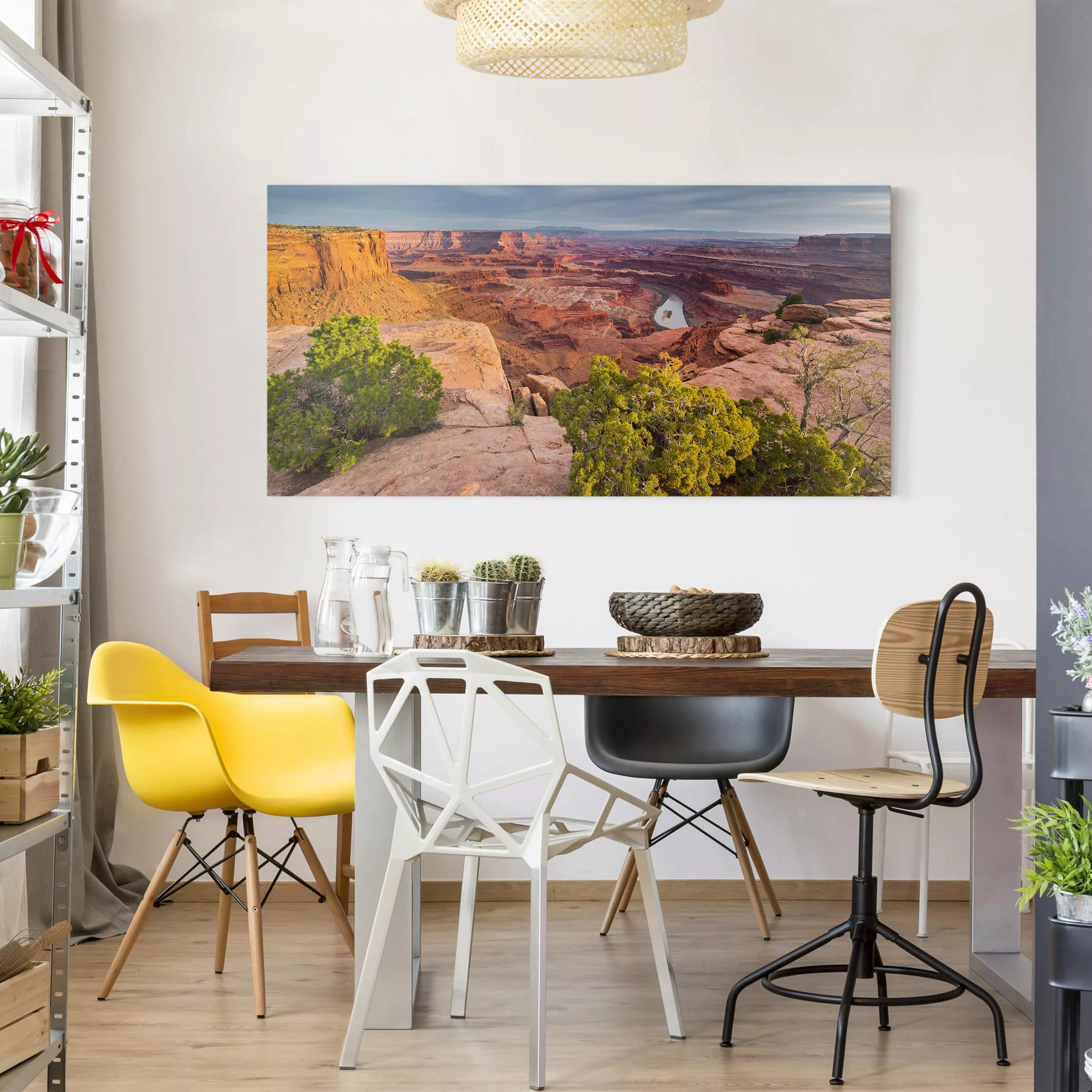 Leinwandbild Natur & Landschaft - Querformat Dead Horse Point Canyonlands N günstig online kaufen