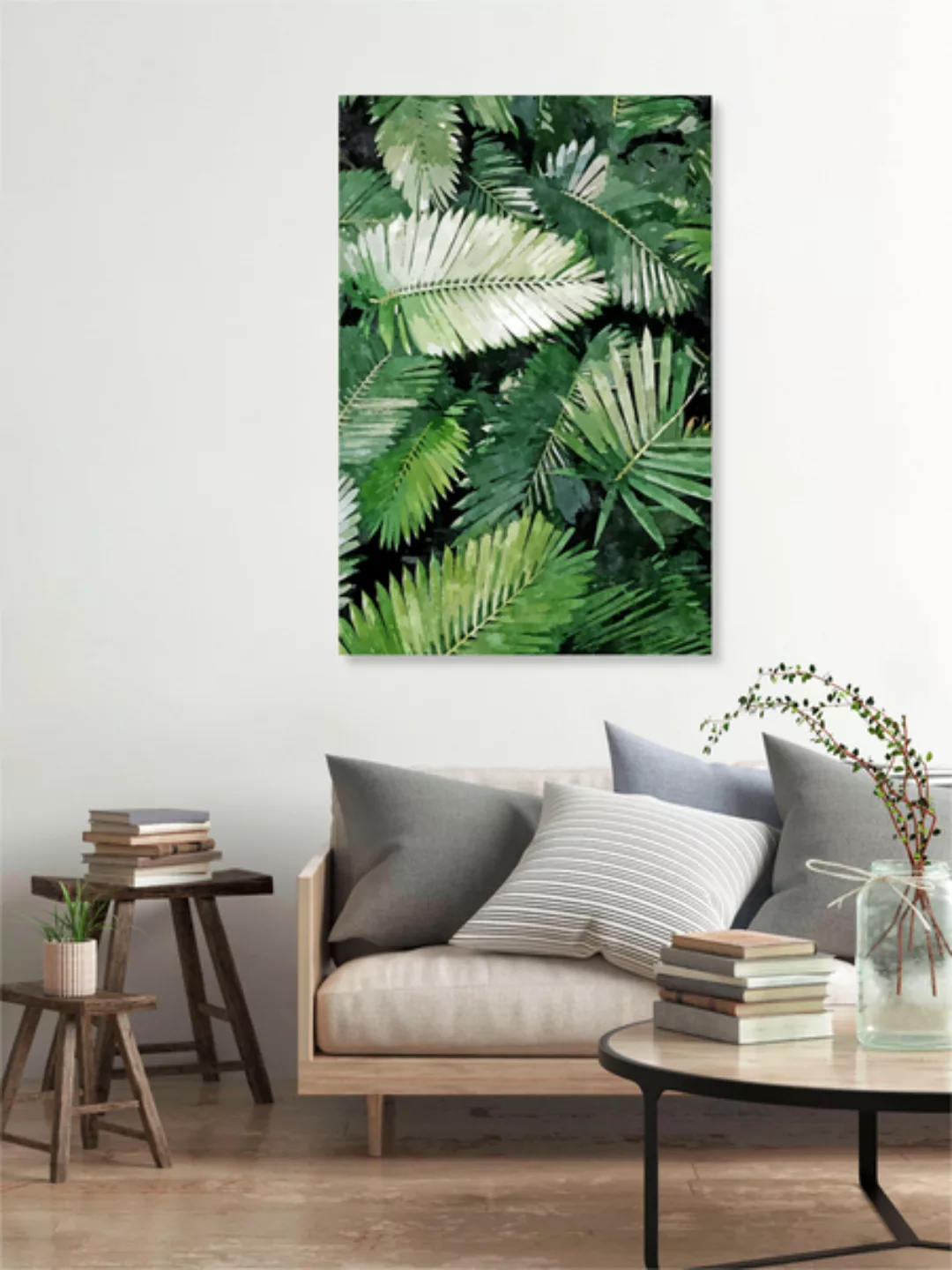 Poster / Leinwandbild - Life Is Better With Palm Trees günstig online kaufen