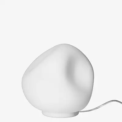 Foscarini Hoba Tischleuchte, ø19 cm - mit schalter günstig online kaufen