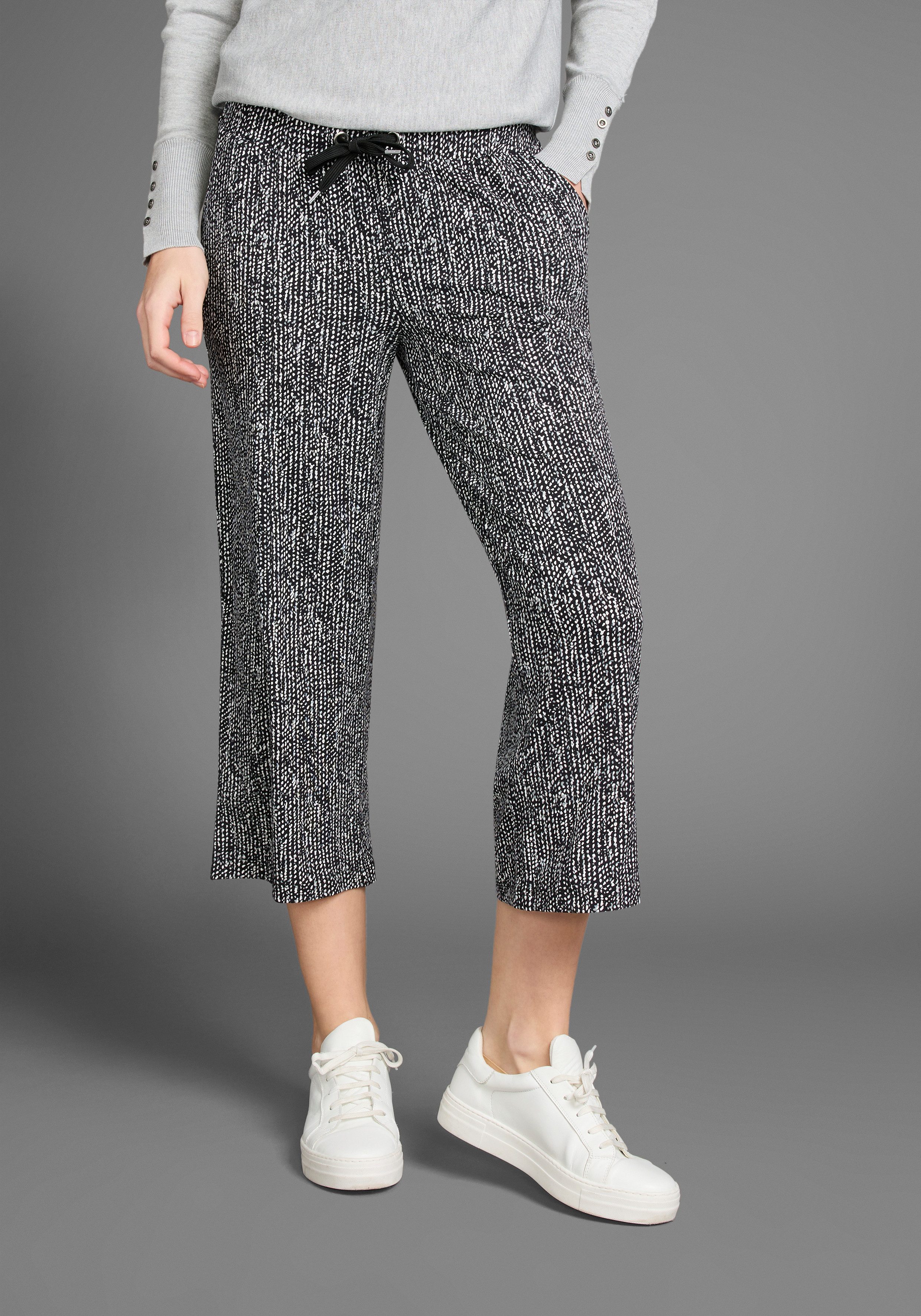 Laura Scott Culotte mit Alloverprint günstig online kaufen