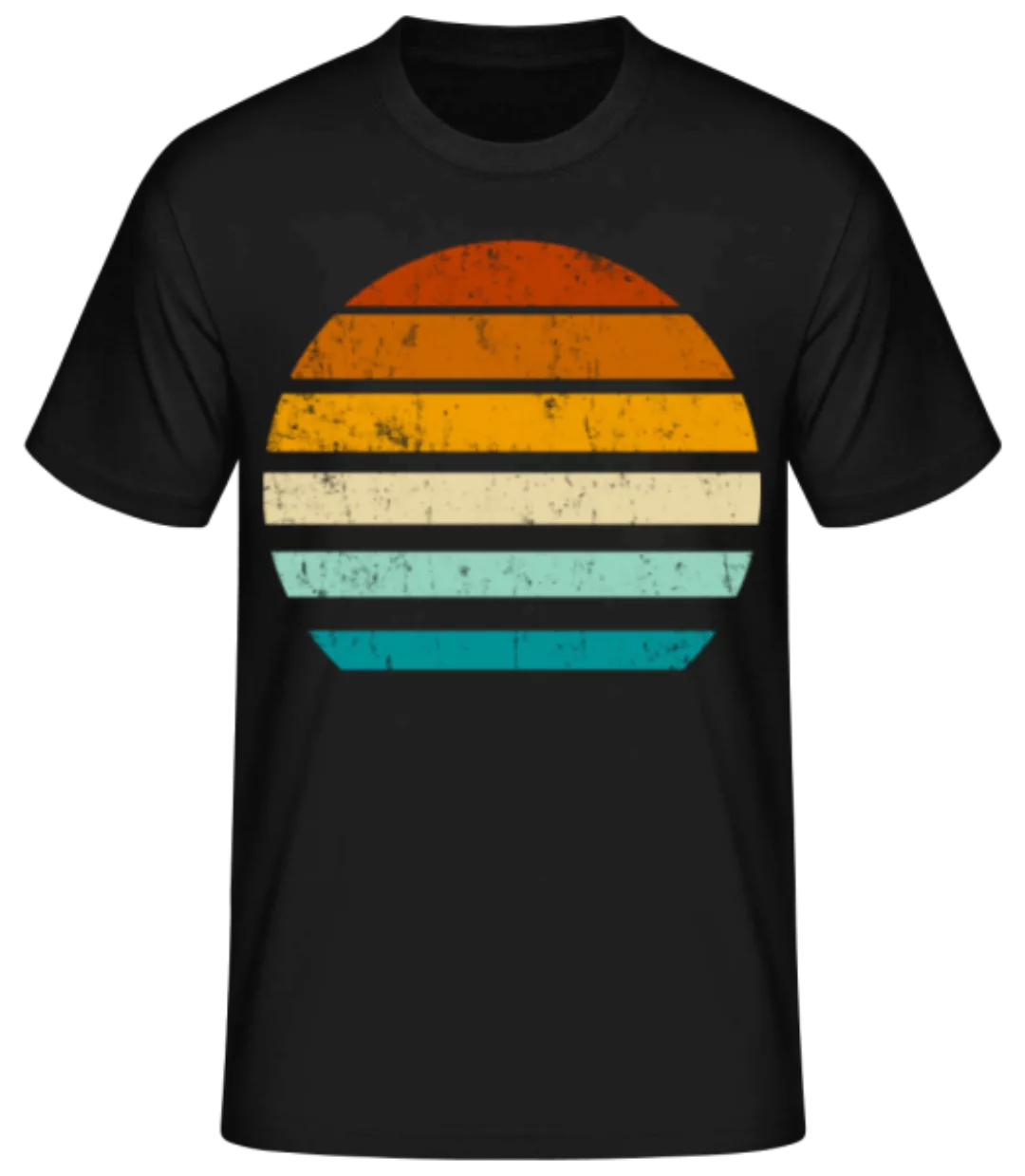 Retro Sonnenuntergang · Männer Basic T-Shirt günstig online kaufen