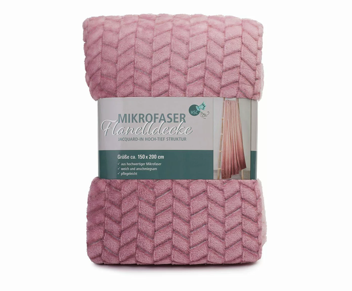 Wohndecke XL-Kuscheldecke mit Farbverlauf, HSC Home-Style-Creation günstig online kaufen