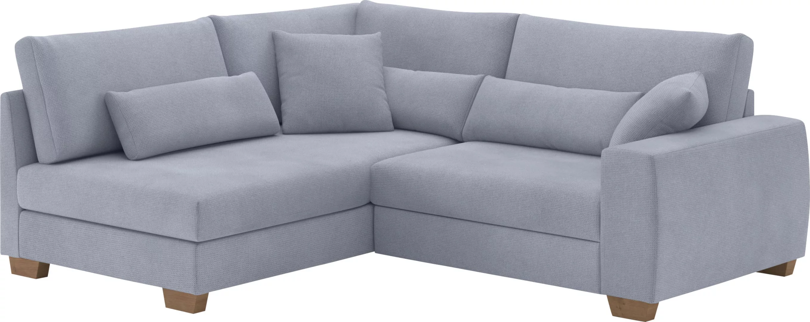 Mr. Couch Ecksofa »Helena L-Form«, Mit Federkern, wahlweise mit Bettfunktio günstig online kaufen