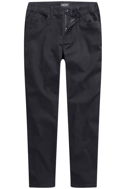 Men Plus 5-Pocket-Jeans Men+ Twillhose teilelastischer Bund bis 74/36 günstig online kaufen