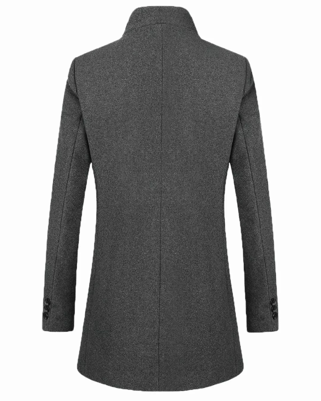Allthemen Wollmantel Herren mittellanger Mantel Slim günstig online kaufen