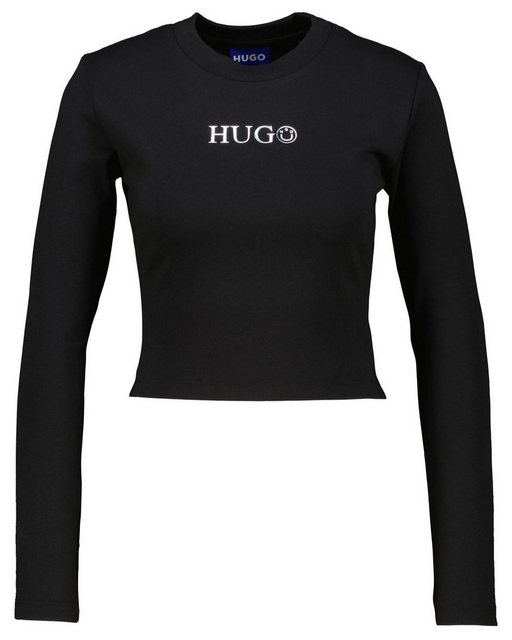 HUGO Blue Langarmshirt Della_B mit Rundhalsausschnitt günstig online kaufen