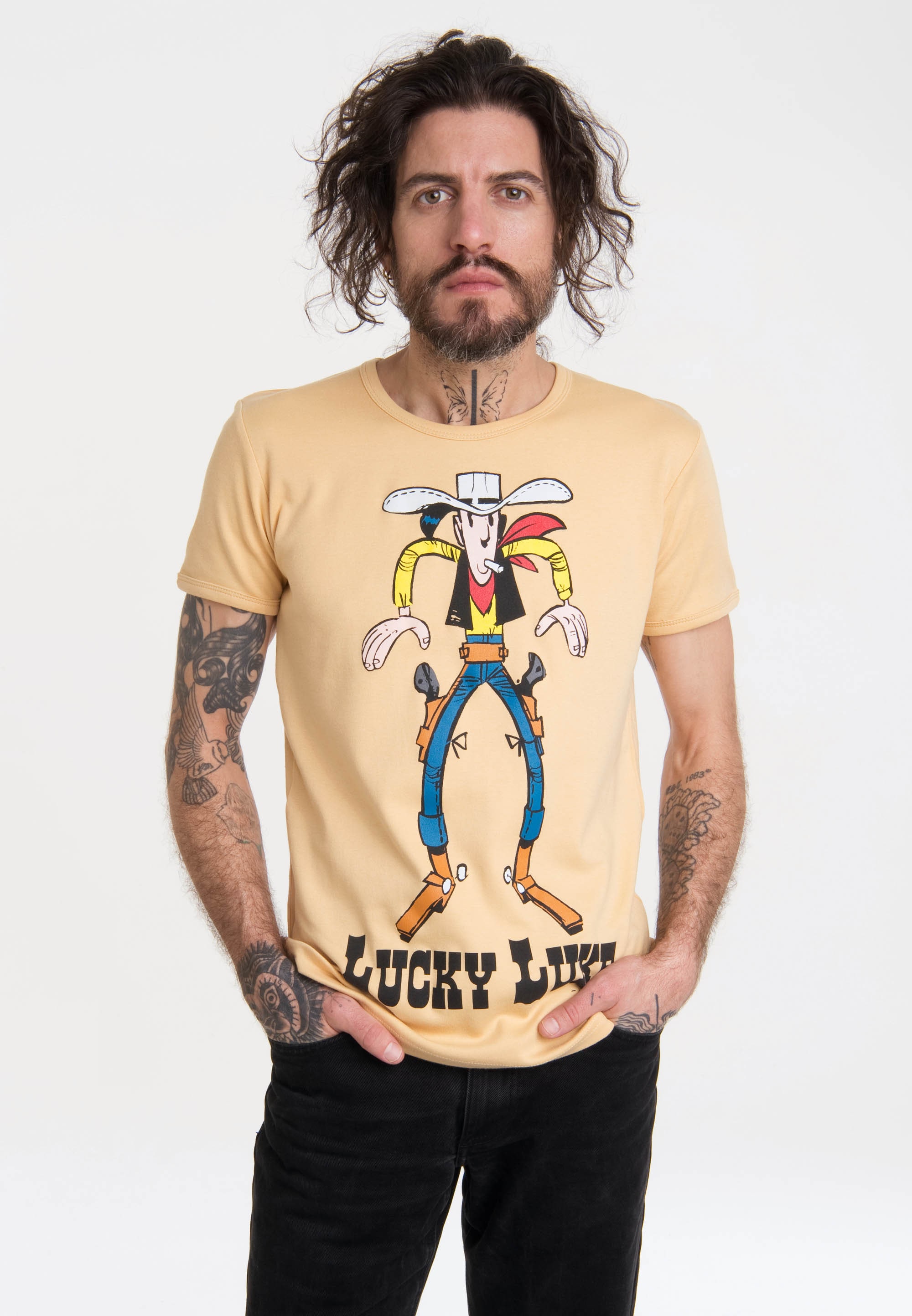 LOGOSHIRT T-Shirt "Lucky Luke" günstig online kaufen