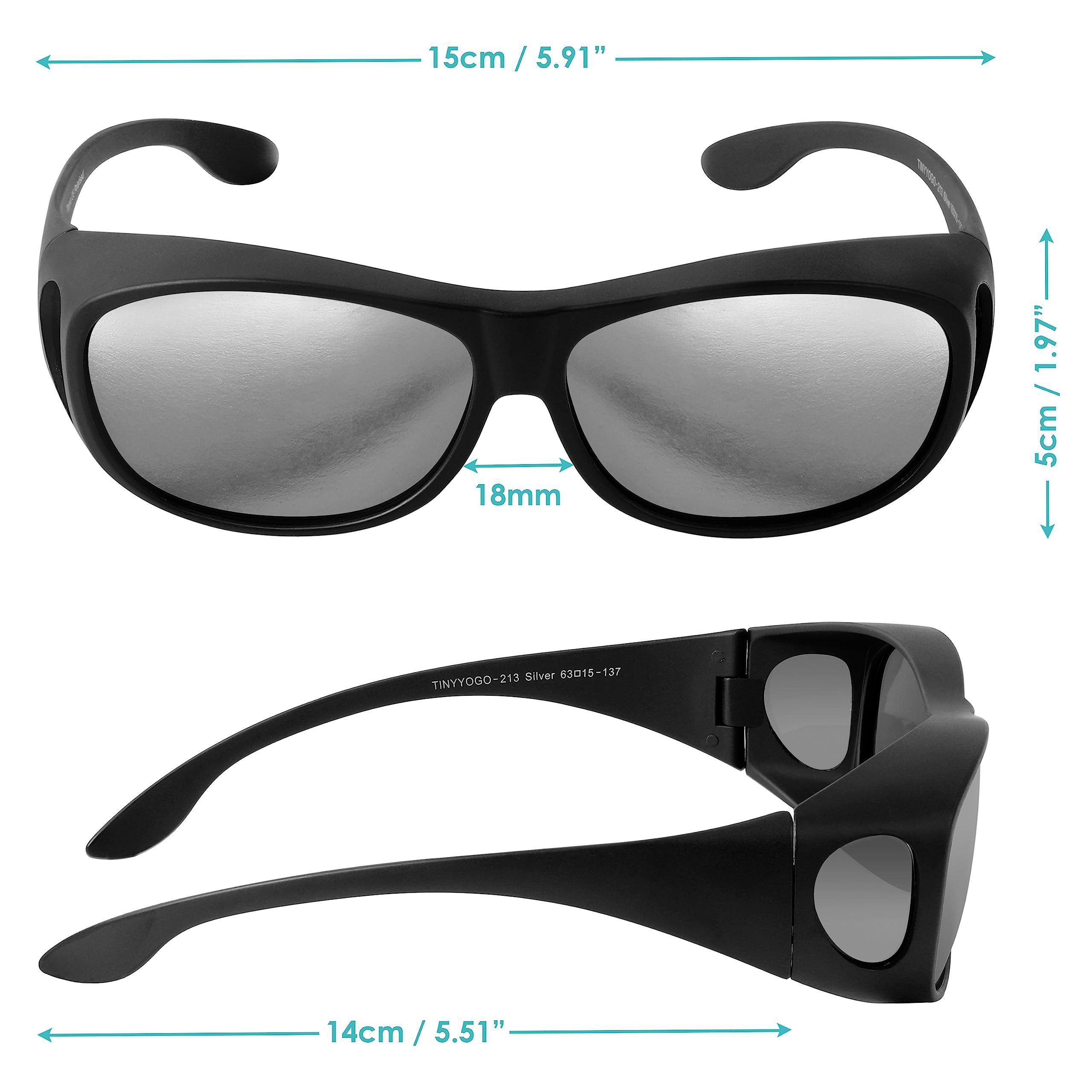 Bezzee Pro Sonnenbrille Polarisierte Überzieh-Sonnenbrille für günstig online kaufen