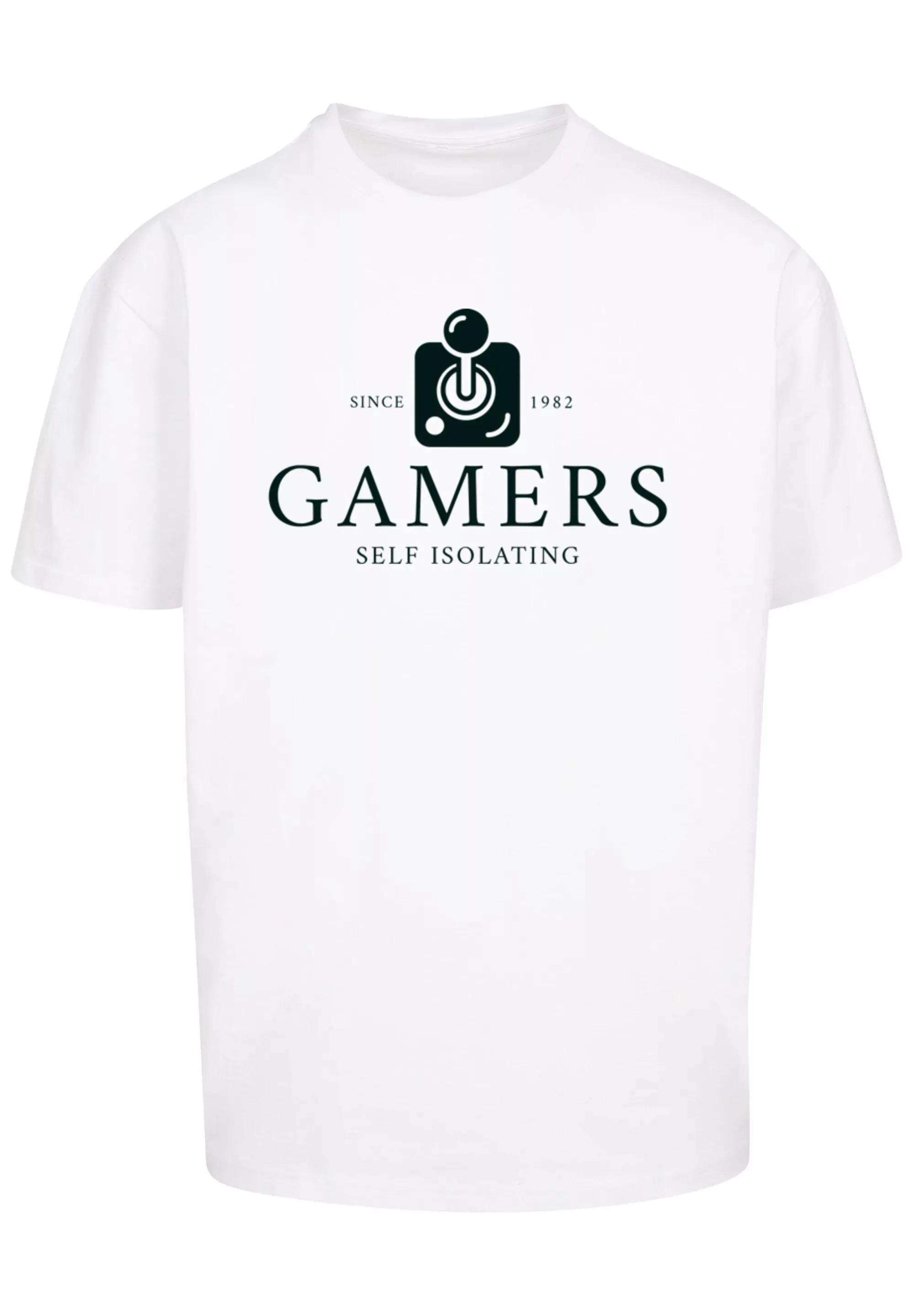 F4NT4STIC T-Shirt "Gamers Self Isolating Retro Gaming SEVENSQUARED", Print günstig online kaufen