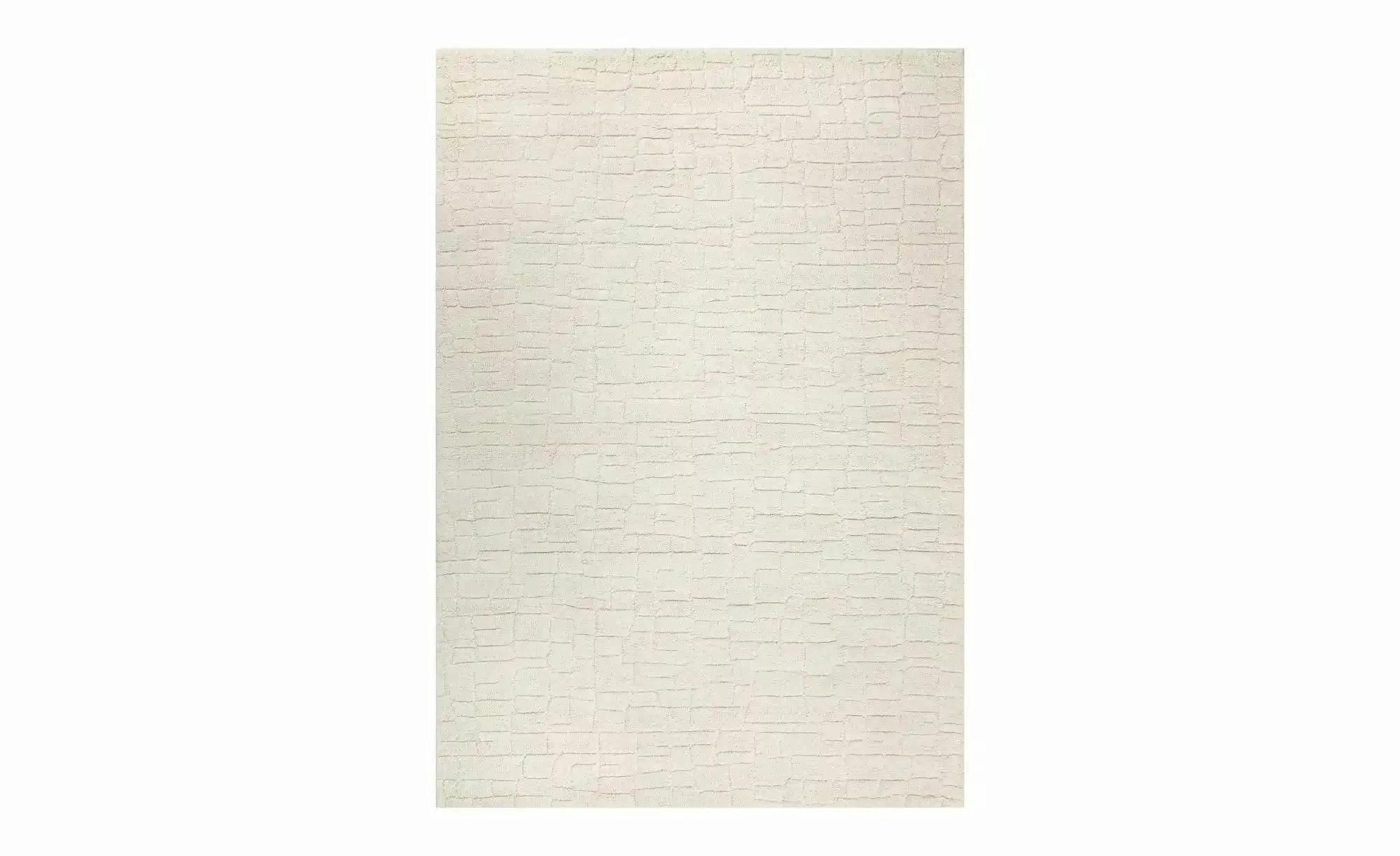 WECONhome Teppich   ¦ creme ¦ Synthetische Fasern ¦ Maße (cm): B: 140 H: 10 günstig online kaufen