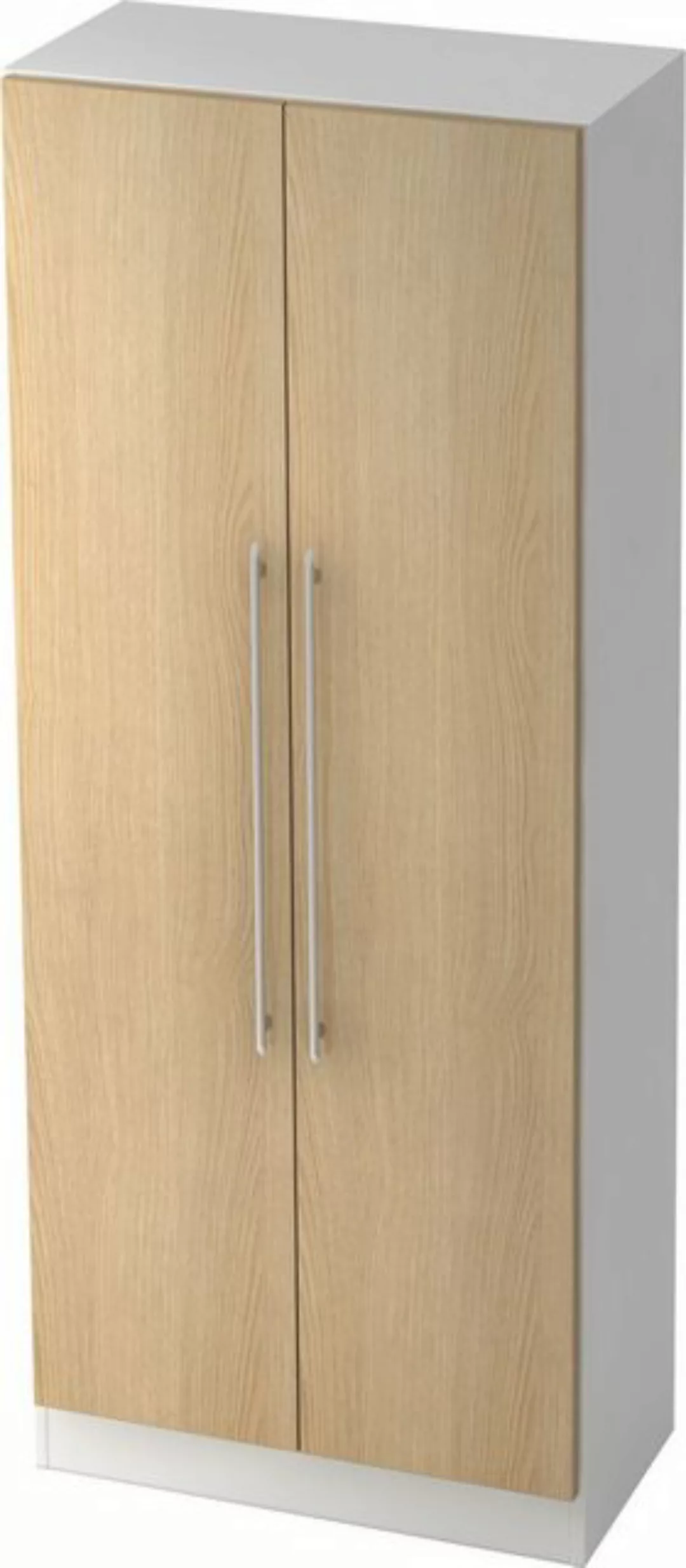 HAMMERBACHER Aktenschrank Schrank Solid 5OH BxTxH 80x42x200,4cm Griff RE We günstig online kaufen