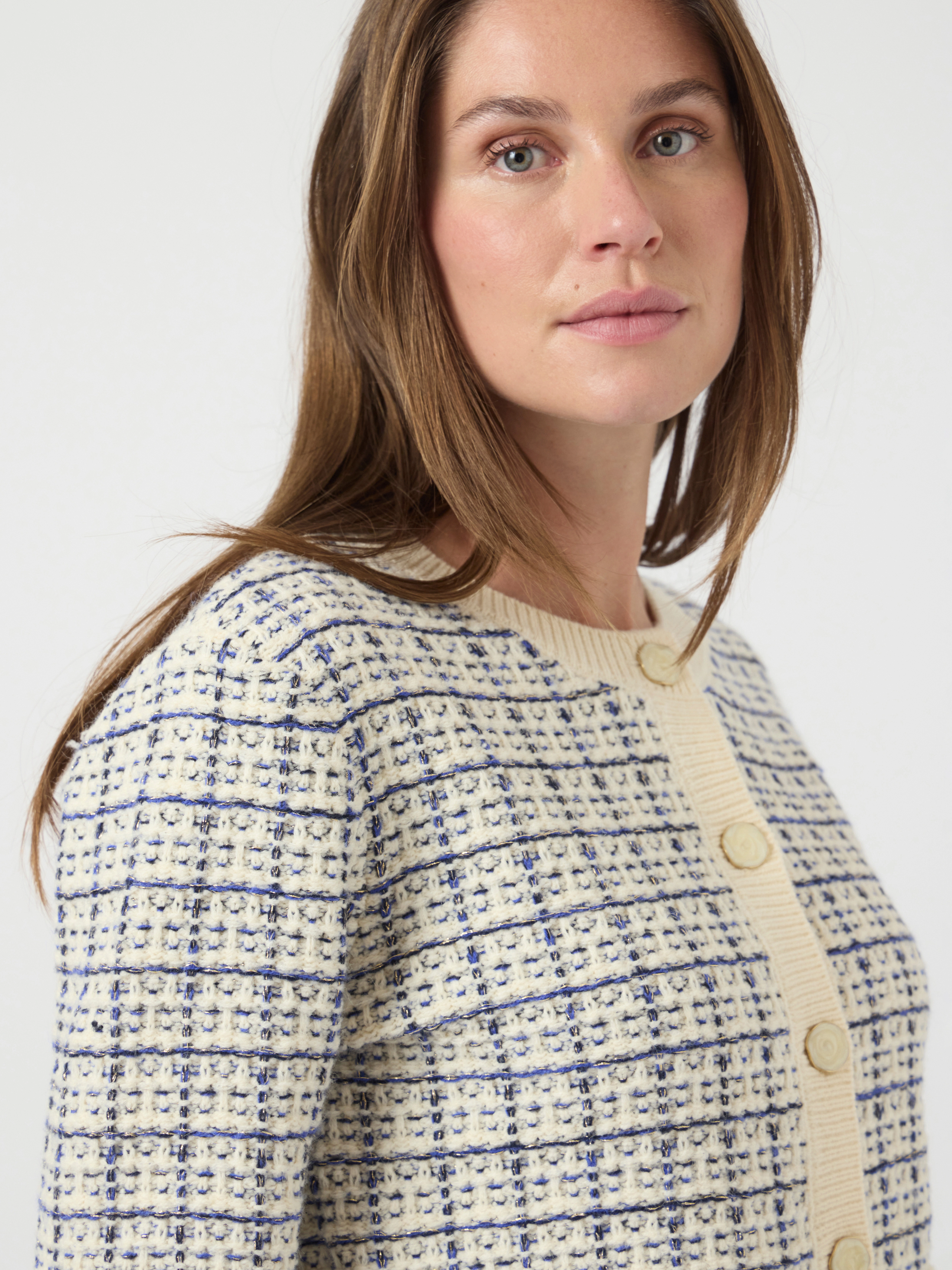 Y.A.S Strickjacke "YASLIVIA LS SHORT KNIT CARDIGAN S. NOOS" günstig online kaufen