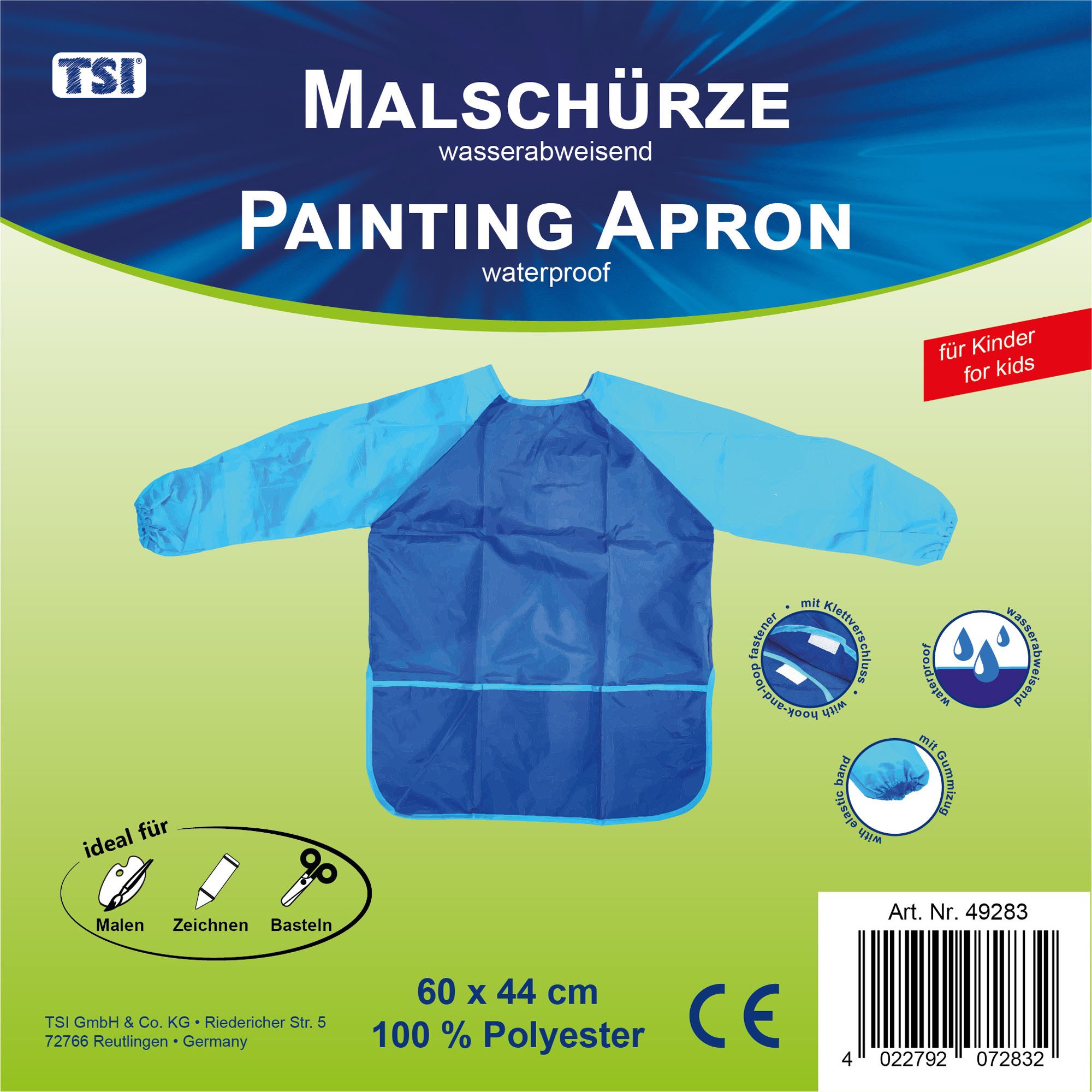 TSI Schreibwaren Malschürze Malschürze für Kinder günstig online kaufen