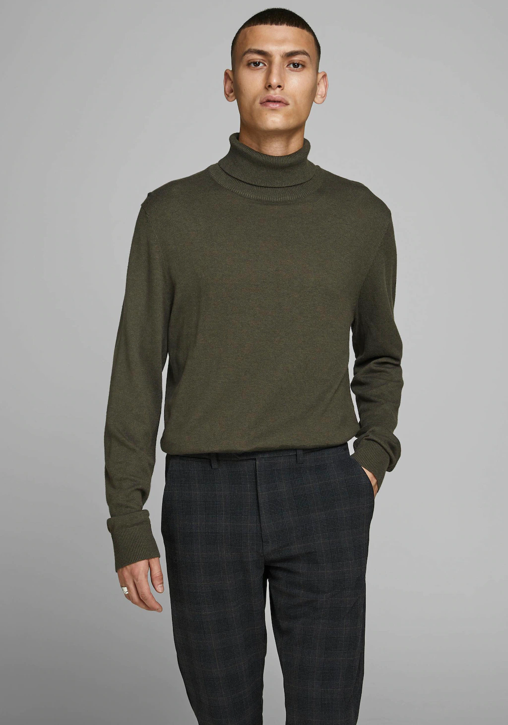 Jack & Jones Mil Knit Pullover 2XL Umber günstig online kaufen
