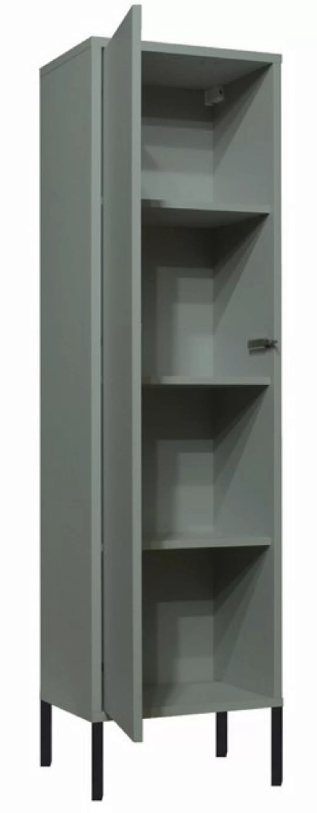 58 aufm Kessel Mehrzweckschrank mit Tür Erna 41x32x147 Wohnzimmer Wandschra günstig online kaufen