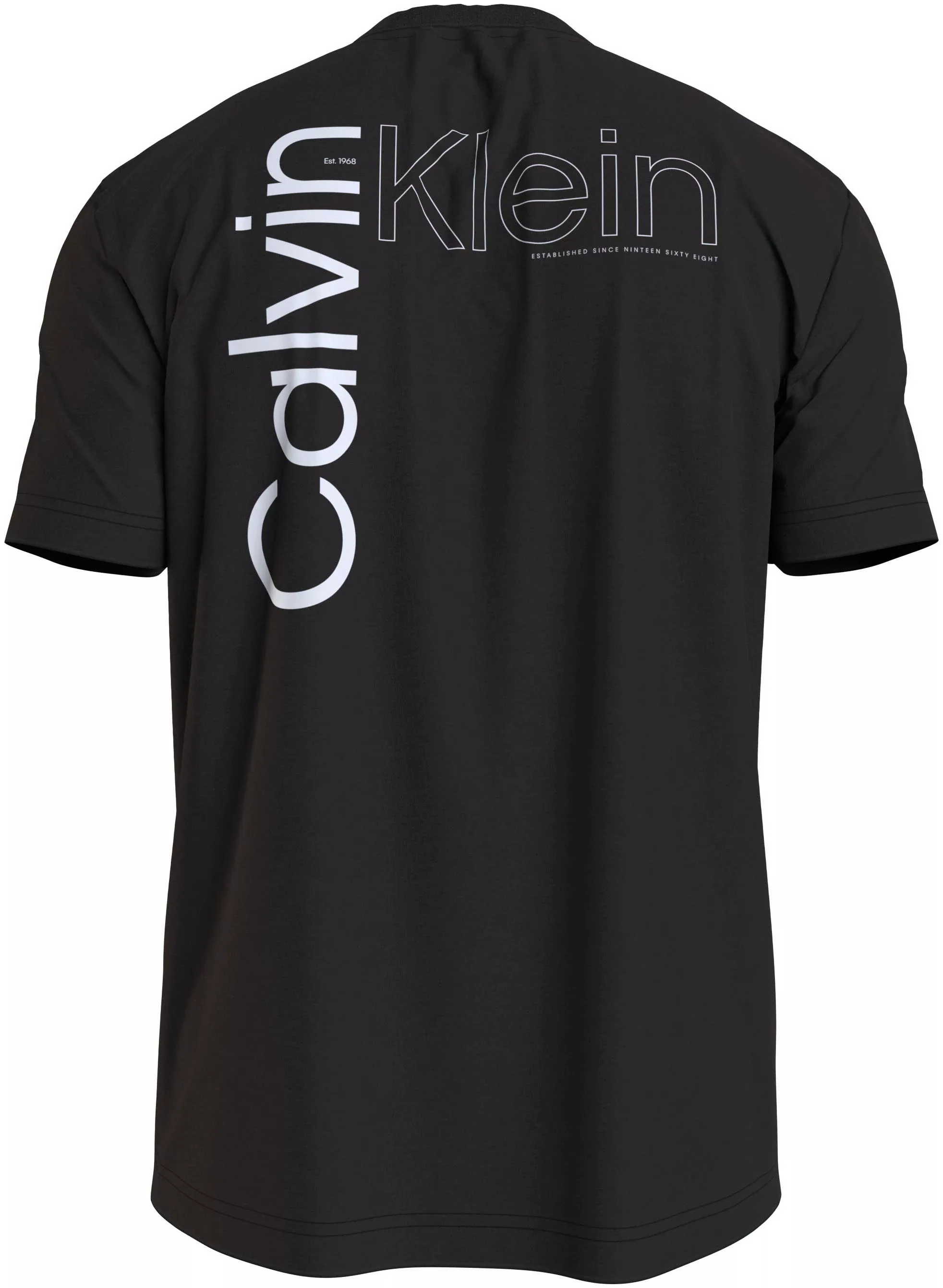 Calvin Klein Big&Tall T-Shirt "BT-ANGLED BACK LOGO T-SHIRT", Große Größen günstig online kaufen