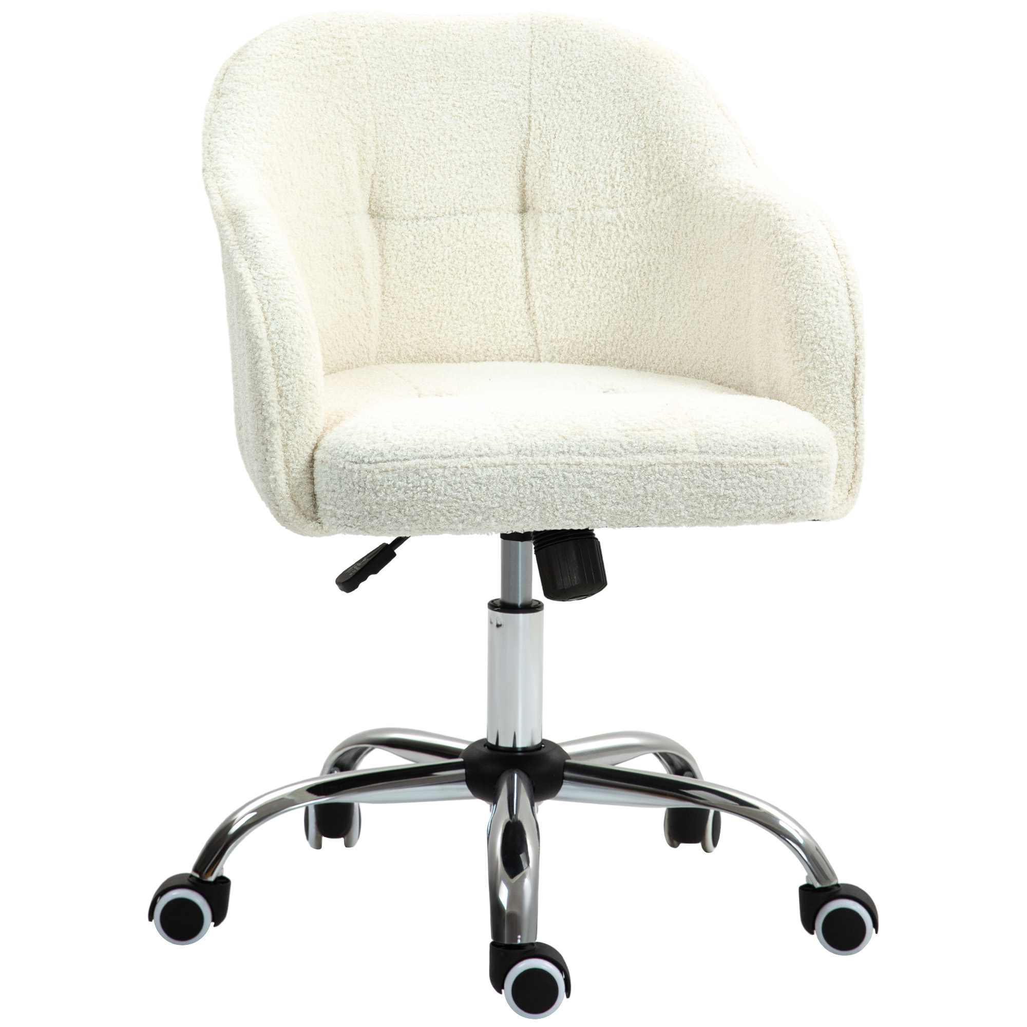 HOMCOM Homeoffice Stuhl, Ergonomisch Schreibtischstuhl Drehstuhl Höhenverst günstig online kaufen