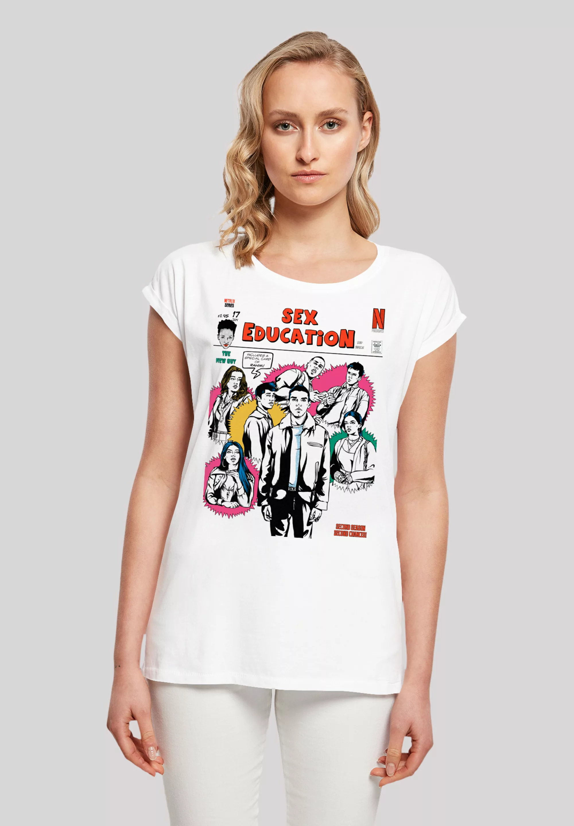 F4NT4STIC T-Shirt "Sex Education Magazine Cover", Premium Qualität günstig online kaufen