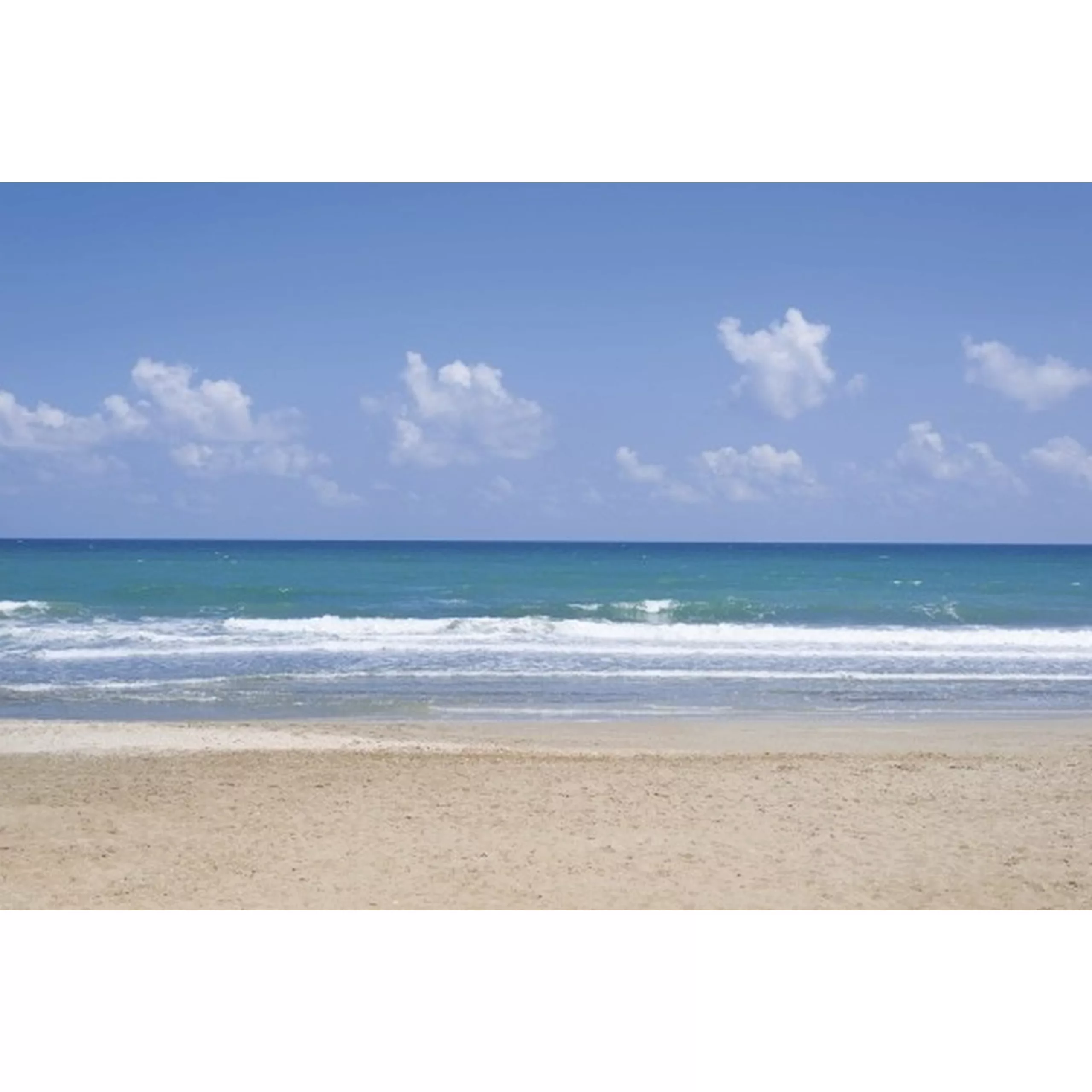 Fototapete EMPTY BEACH  | MS-5-0210 | Blau | Digitaldruck auf Vliesträger günstig online kaufen