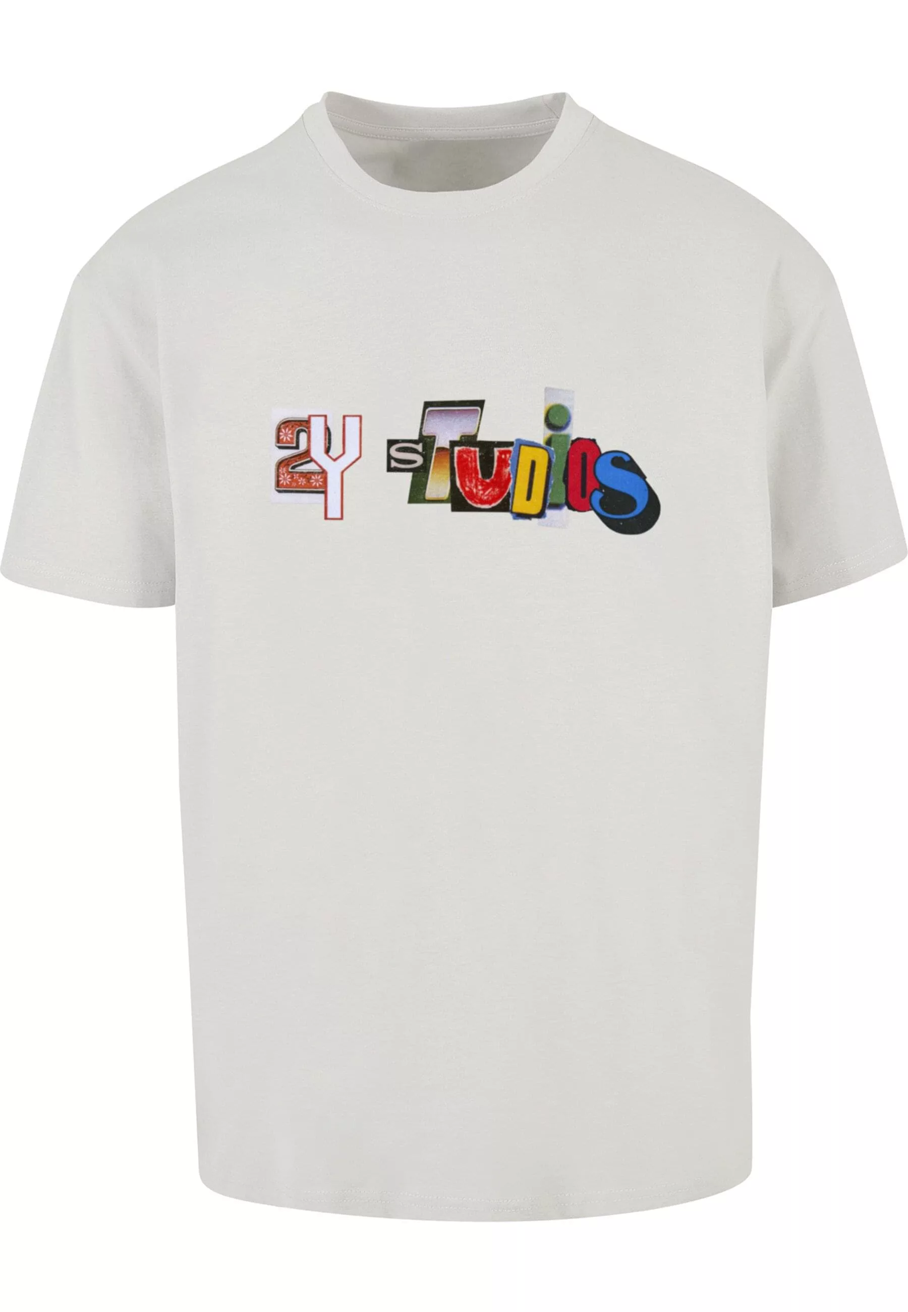 2Y Studios T-Shirt "2Y Studios Herren RANSOM NOTE LOGO TEE" günstig online kaufen