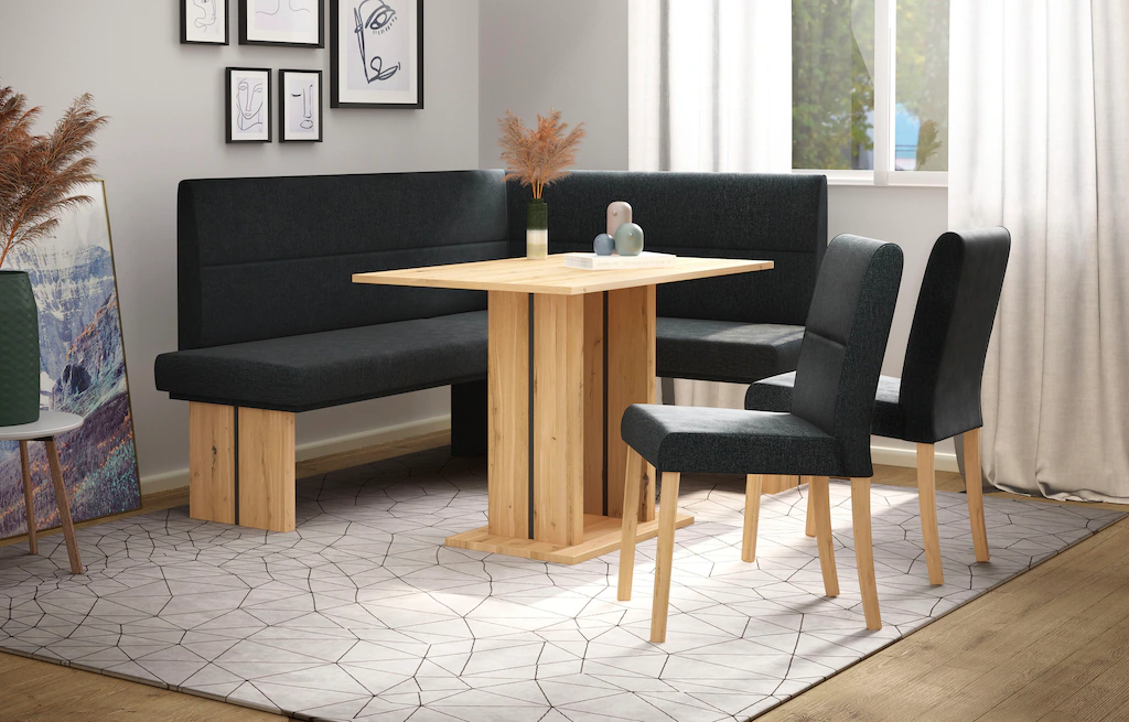 Home affaire Eckbankgruppe "Emma Essgruppe Esszimmer Küche", (Set, 4 tlg., günstig online kaufen