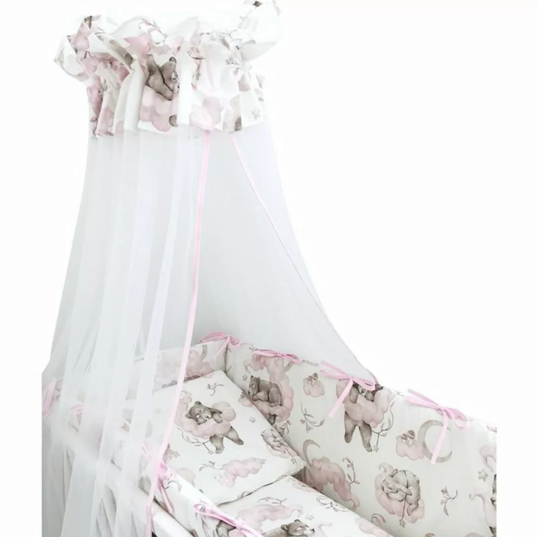 Baby-Delux Stubenbett Babywiege Komplettset, Schaukelwiege Weiß 90x40cm Kom günstig online kaufen