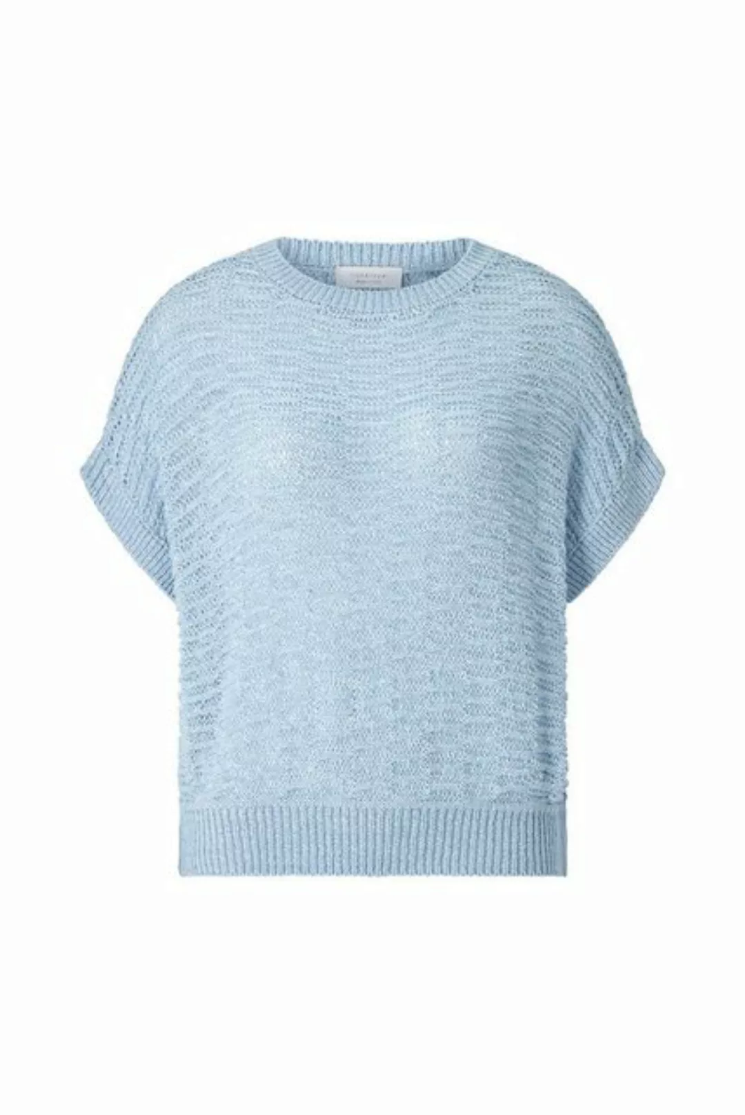 Rich & Royal Sweatshirt sleeveless tape yarn crew-neck günstig online kaufen
