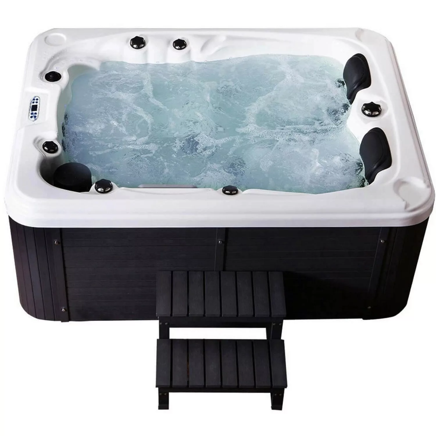 Home Deluxe Outdoor Whirlpool Beach Plus für 2 Personen 210 x 155 x 83 cm günstig online kaufen