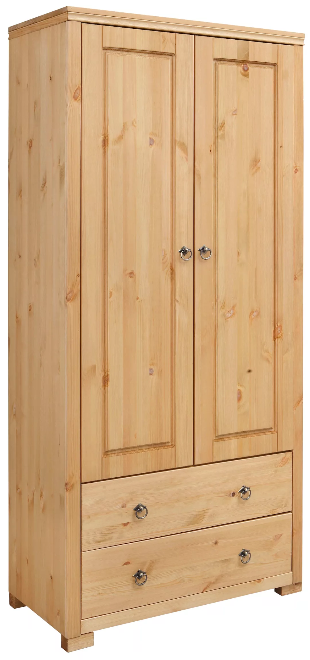 Home affaire Kleiderschrank "Gotland", Breite 80 cm, Höhe 178 cm, aus massi günstig online kaufen