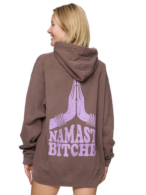 Worldclassca Hoodie Worldclassca Oversized Hoodie NAMASTE Kapuzenpullover S günstig online kaufen