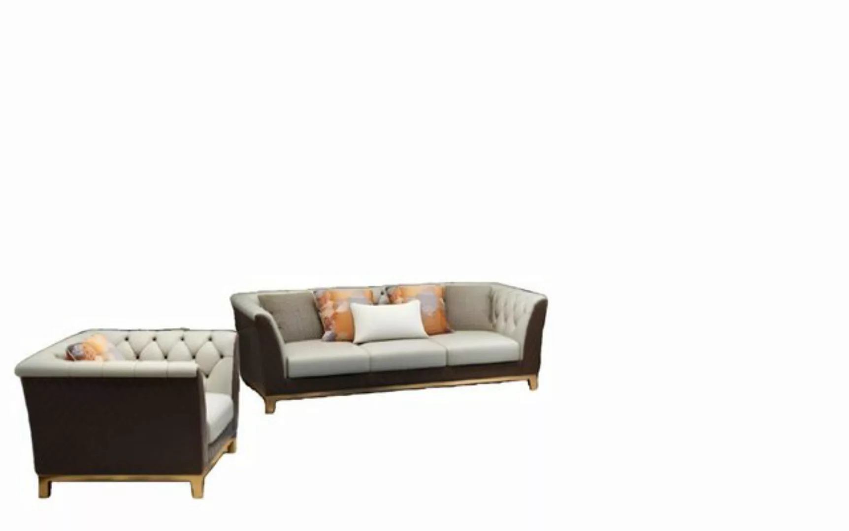 JVmoebel Sofa Moderne Couch Garnitur Sitz Polster Komplett Set 3+2+1 Sofas günstig online kaufen