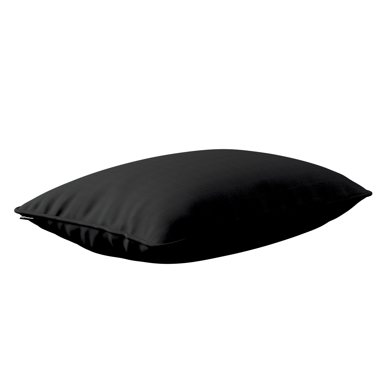 Kissenhülle Gabi mit Paspel 60x40cm, schwarz, 60 x 40 cm, Loneta (133-06) günstig online kaufen