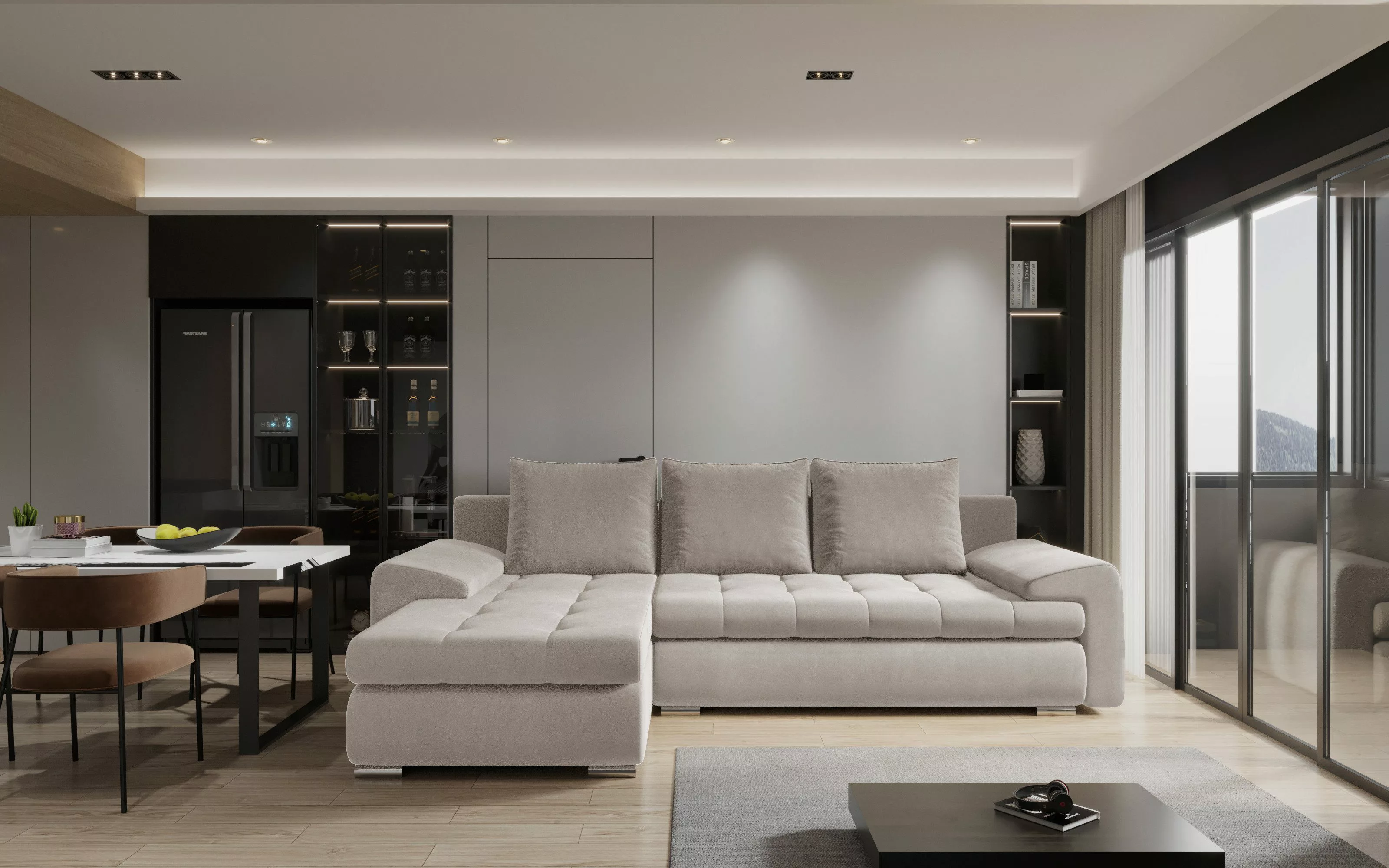 Kaiser Möbel Ecksofa Elegantes und modernes günstig online kaufen