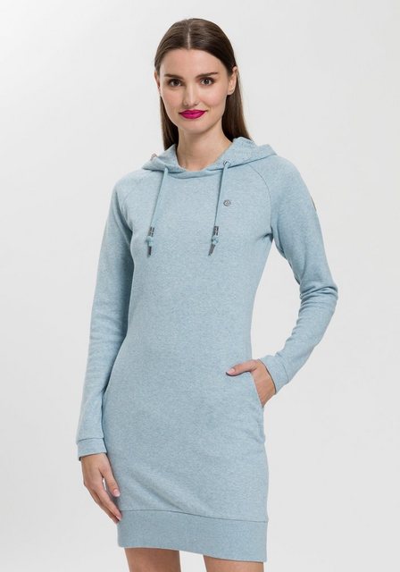 Ragwear Sweatkleid "BESS O", Hoodie mit Tunnelzug-Kapuze günstig online kaufen