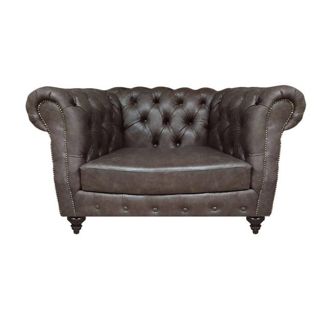 JVmoebel Chesterfield-Sofa Wohnzimmer Braun Sofa Viersitzer Couch Einrichtu günstig online kaufen